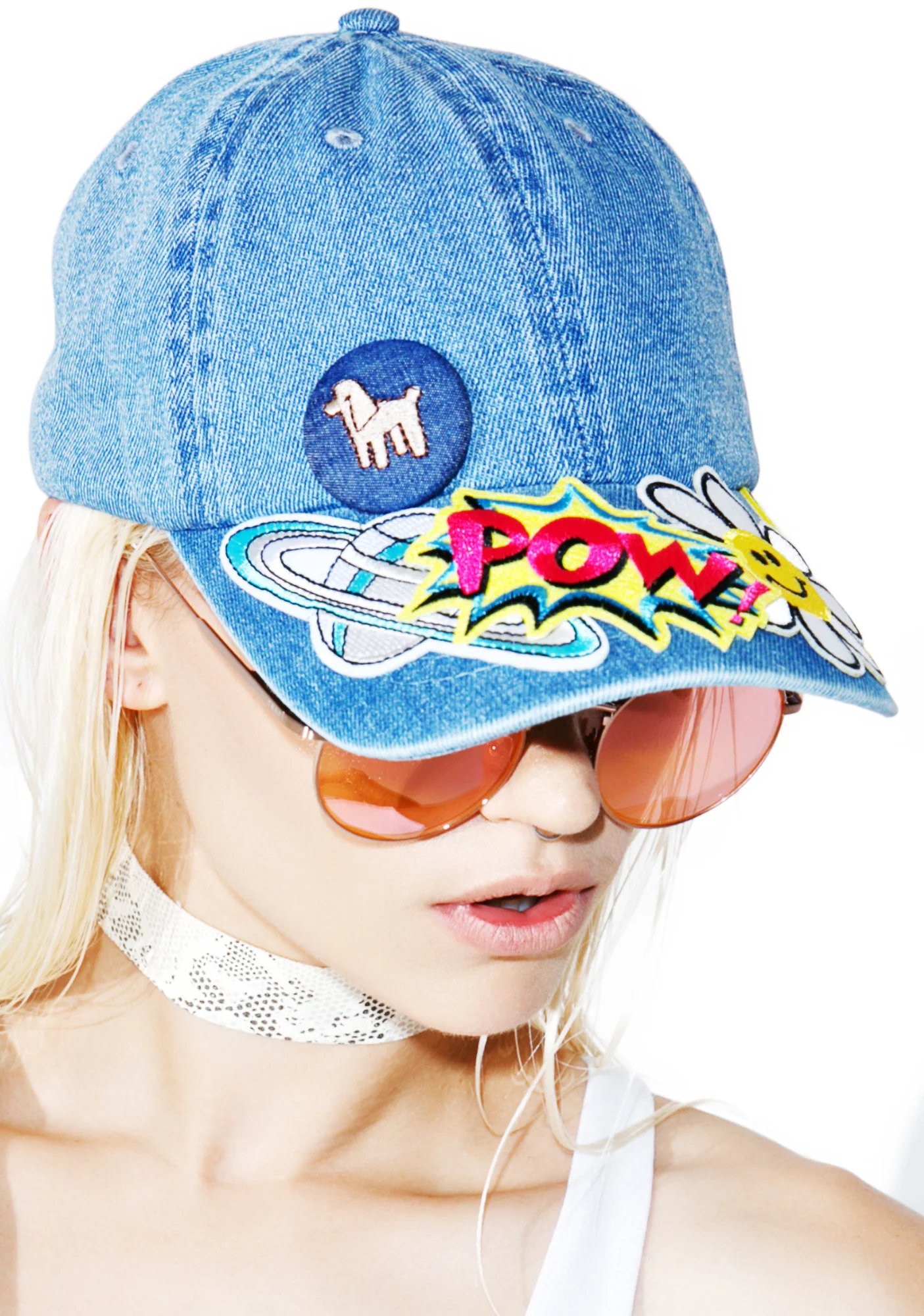 Cartoon Heroes Dad Hat - Image 3