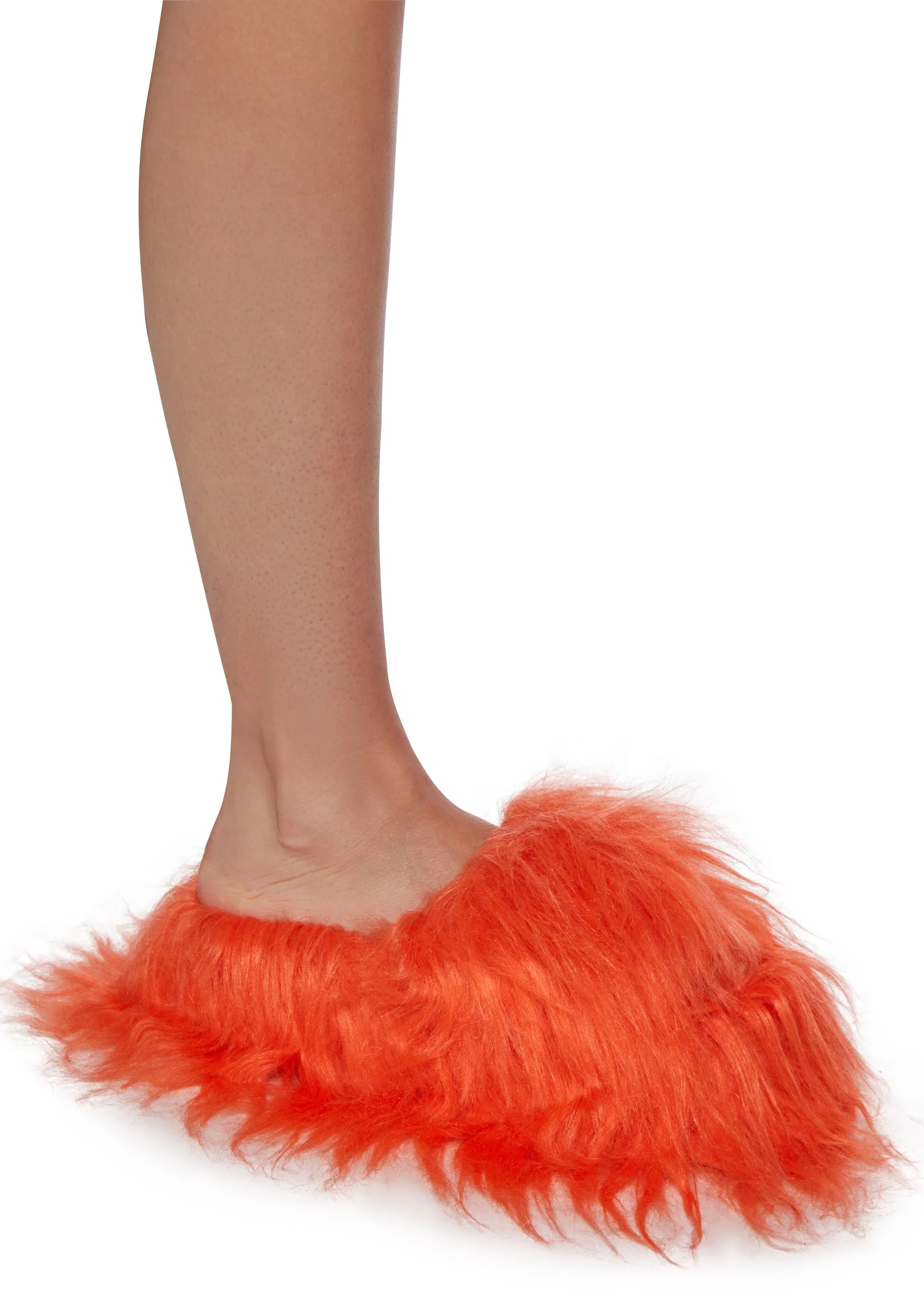 Case Of The Grumpies Fuzzy Slides - Orange - Image 2