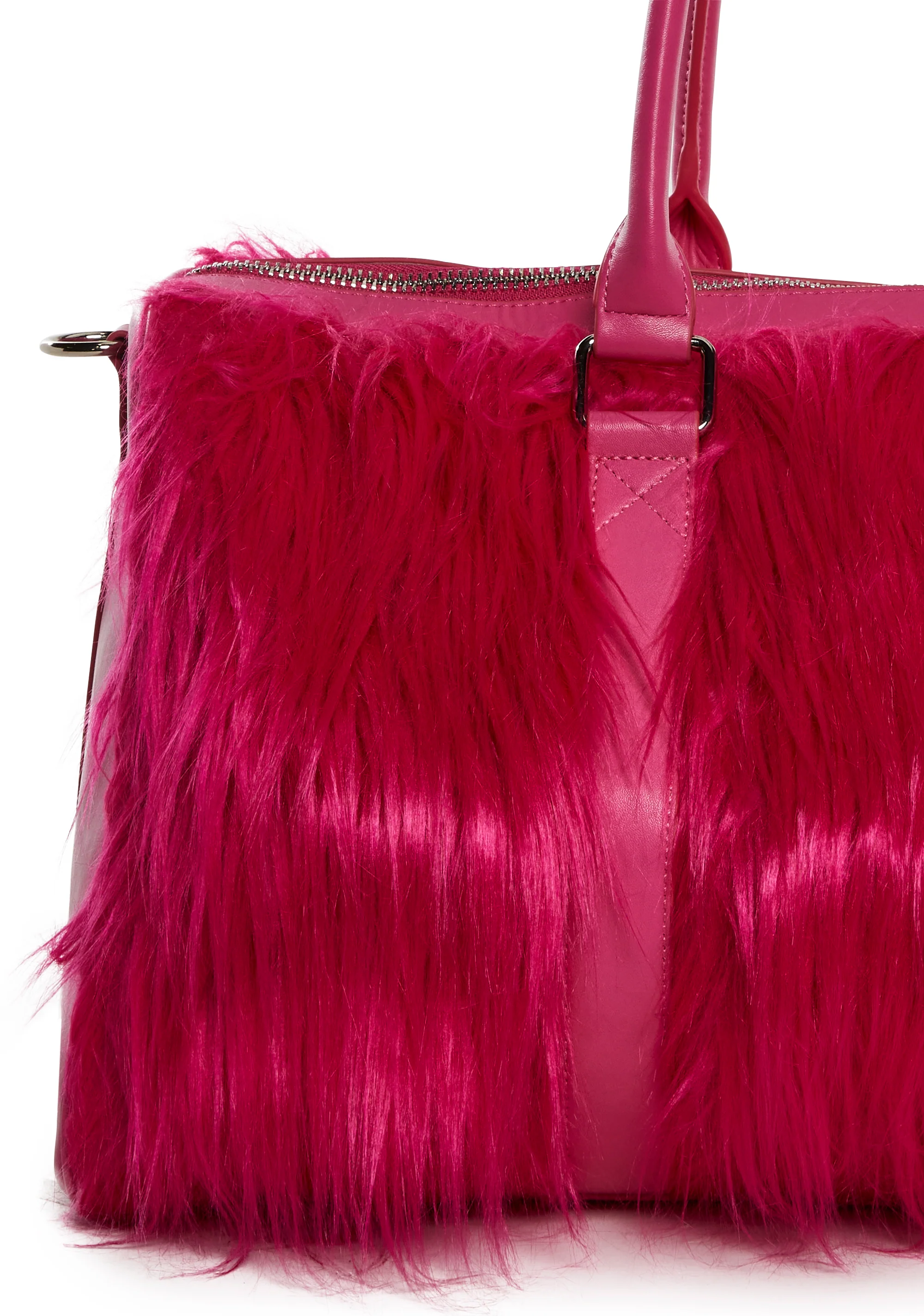 Case Of The Grumpies Fuzzy Weekender Bag - Image 5