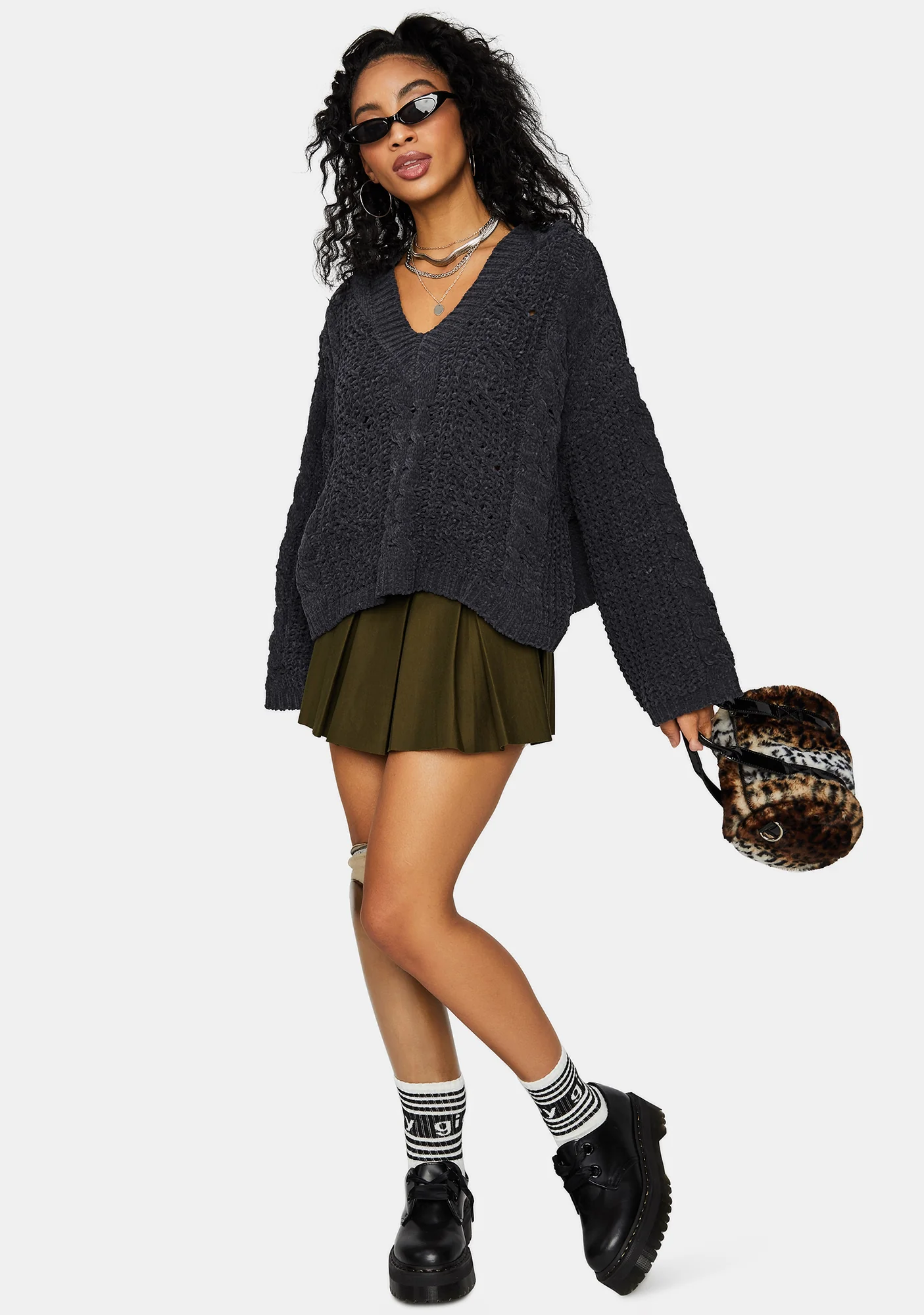 Casual Clout Boxy Hoodie Sweater - Image 3