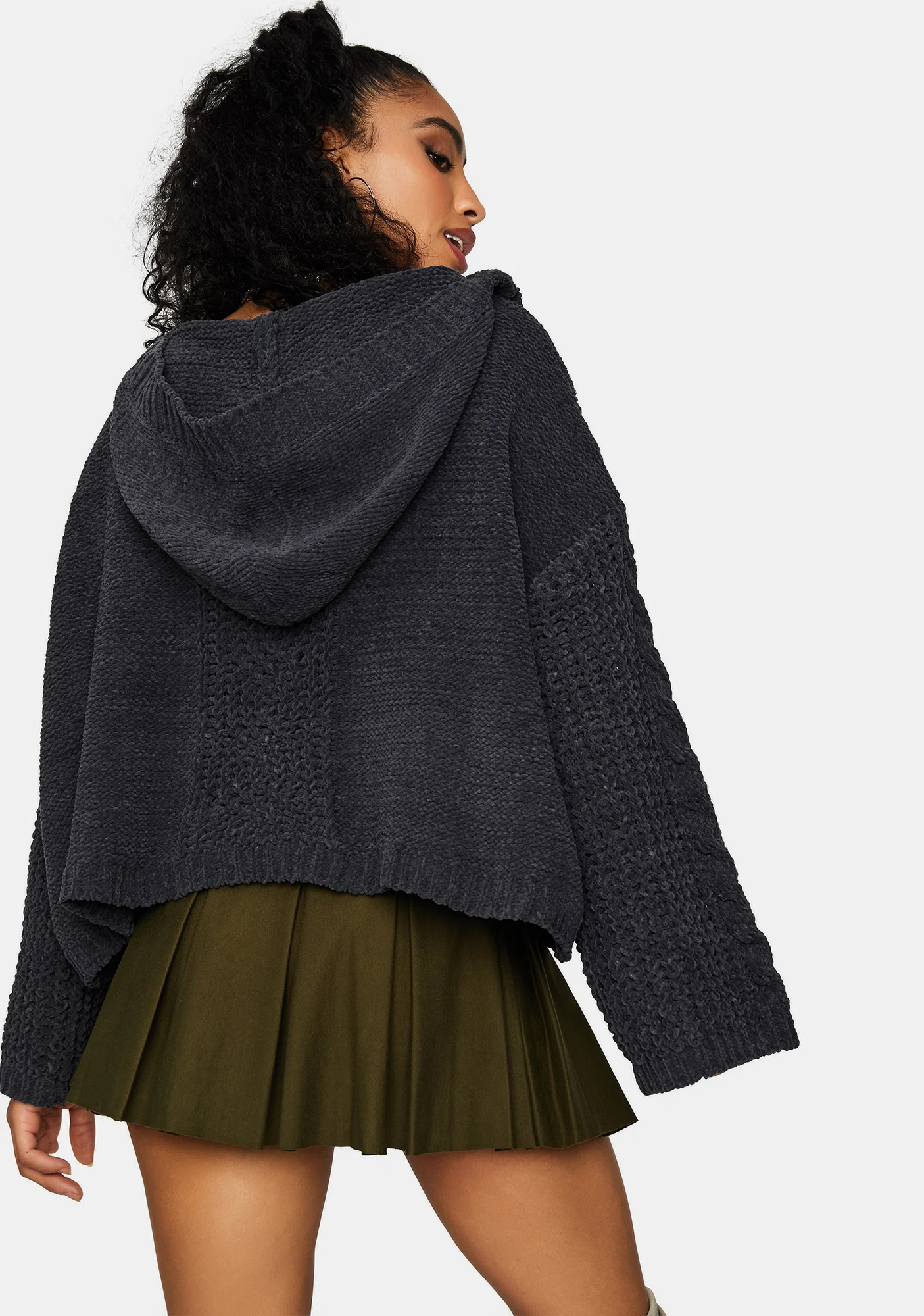 Casual Clout Boxy Hoodie Sweater - Image 4