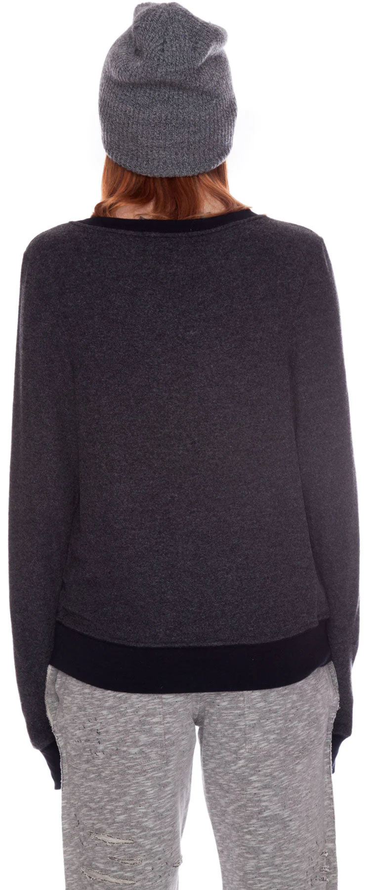 Cat and Moon Baggy Beach Jumper - White - Image 4