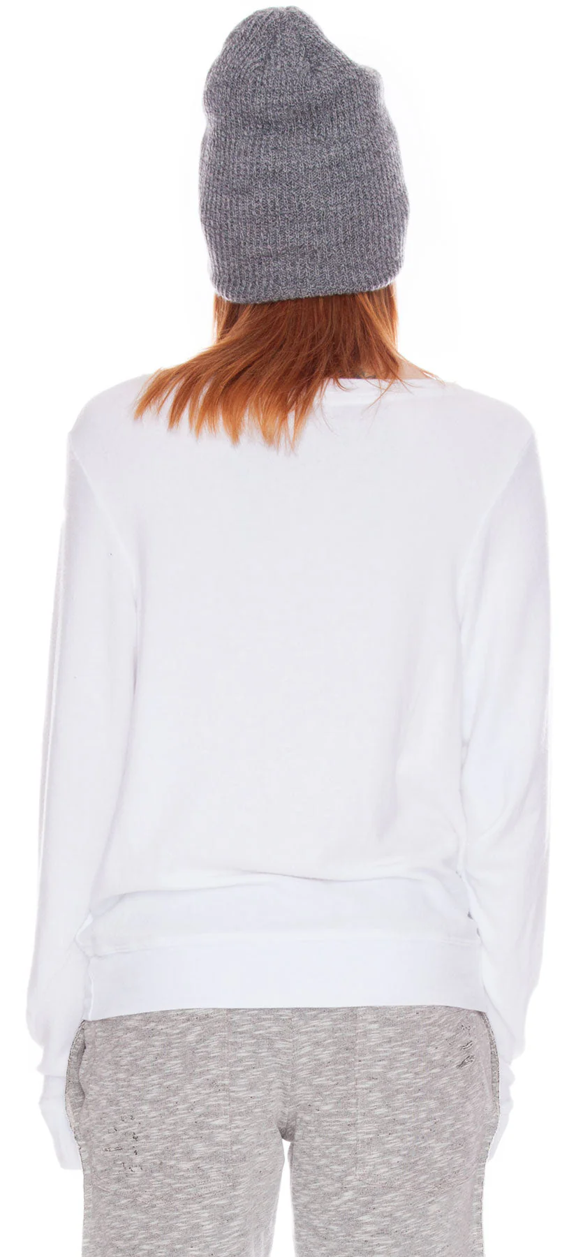Cat and Moon Baggy Beach Jumper - White - Image 8