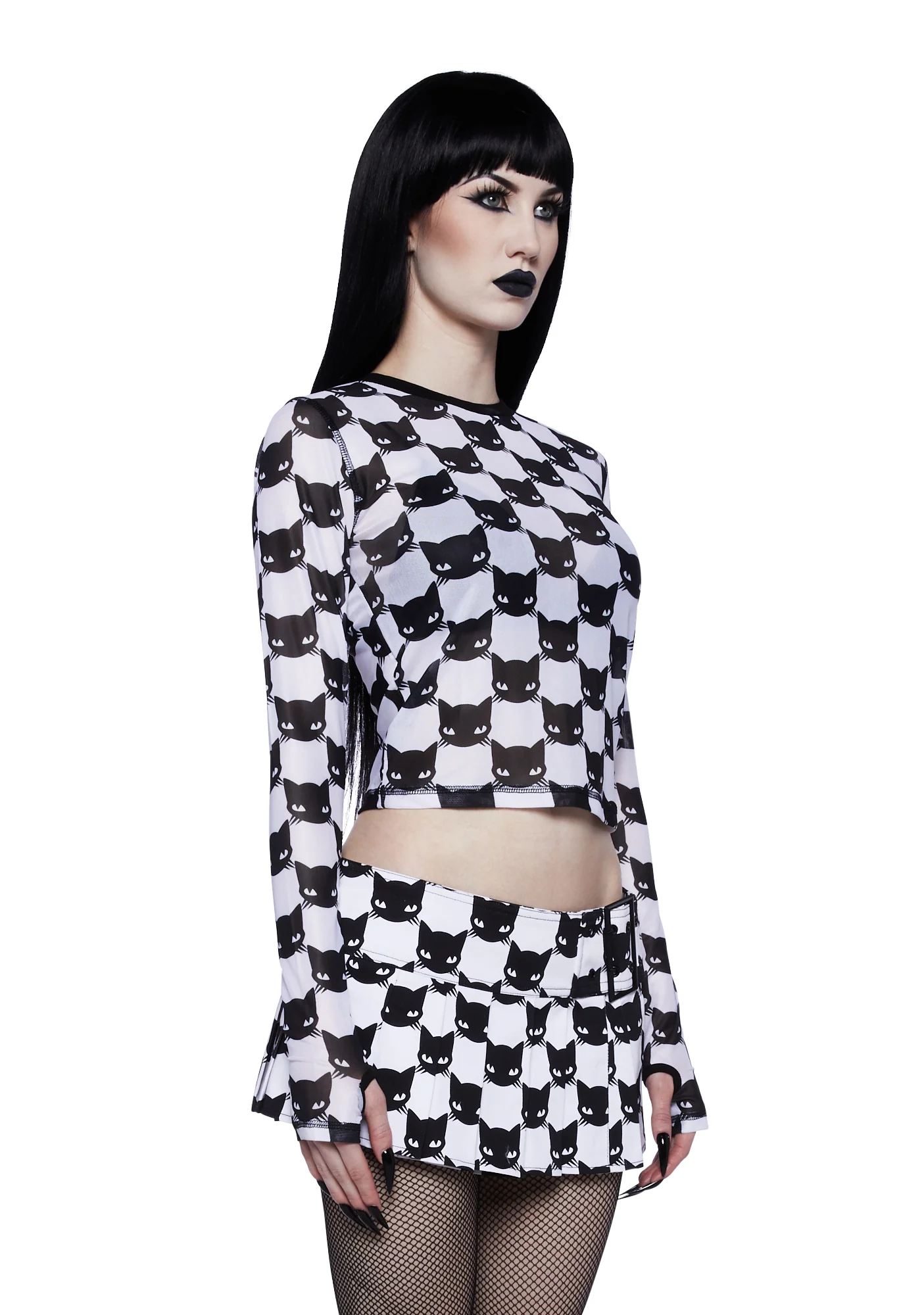 Cat Bandit Mesh Top - Image 3