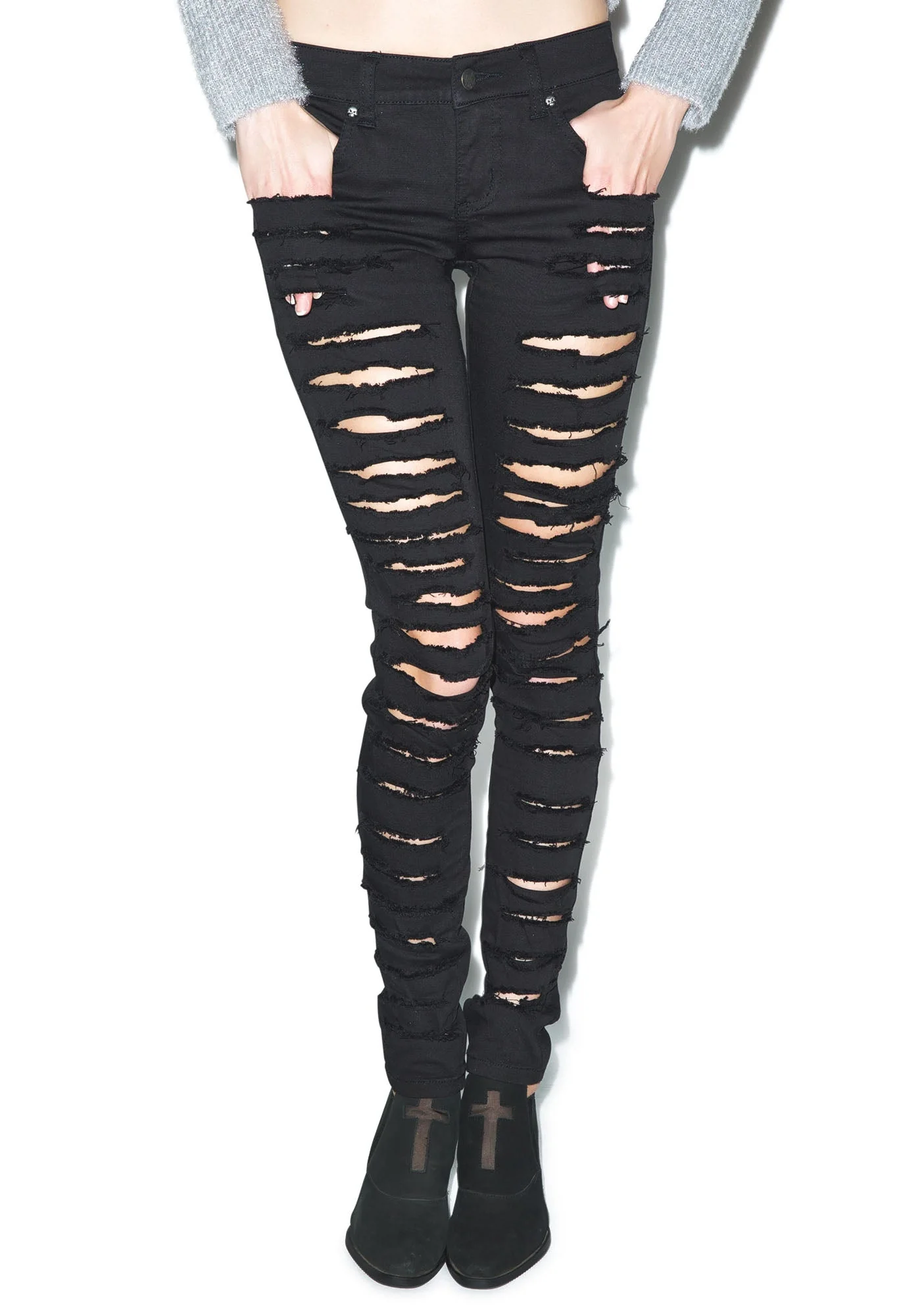 Cat Fight Pants - White - Image 10