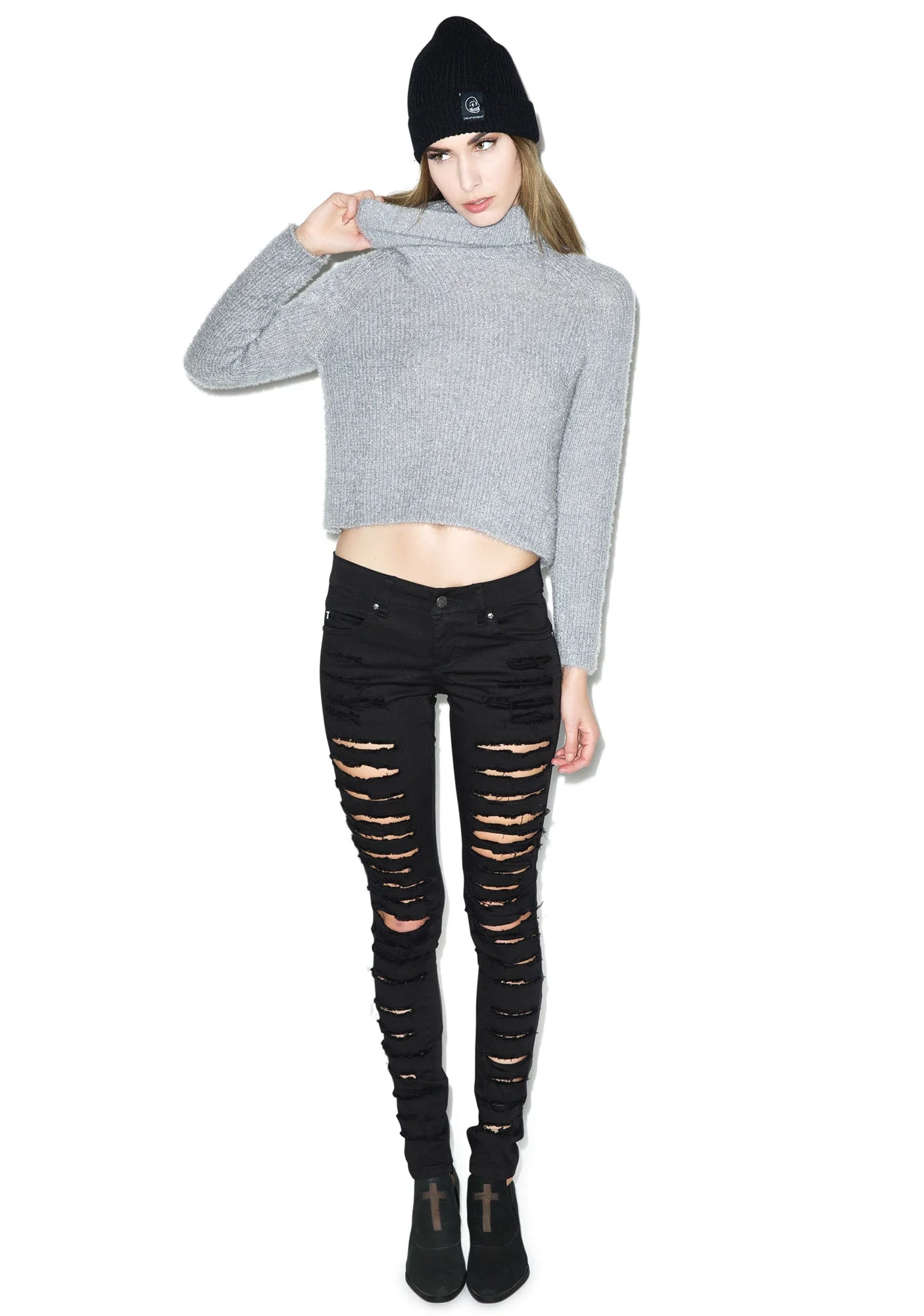 Cat Fight Pants - White - Image 5