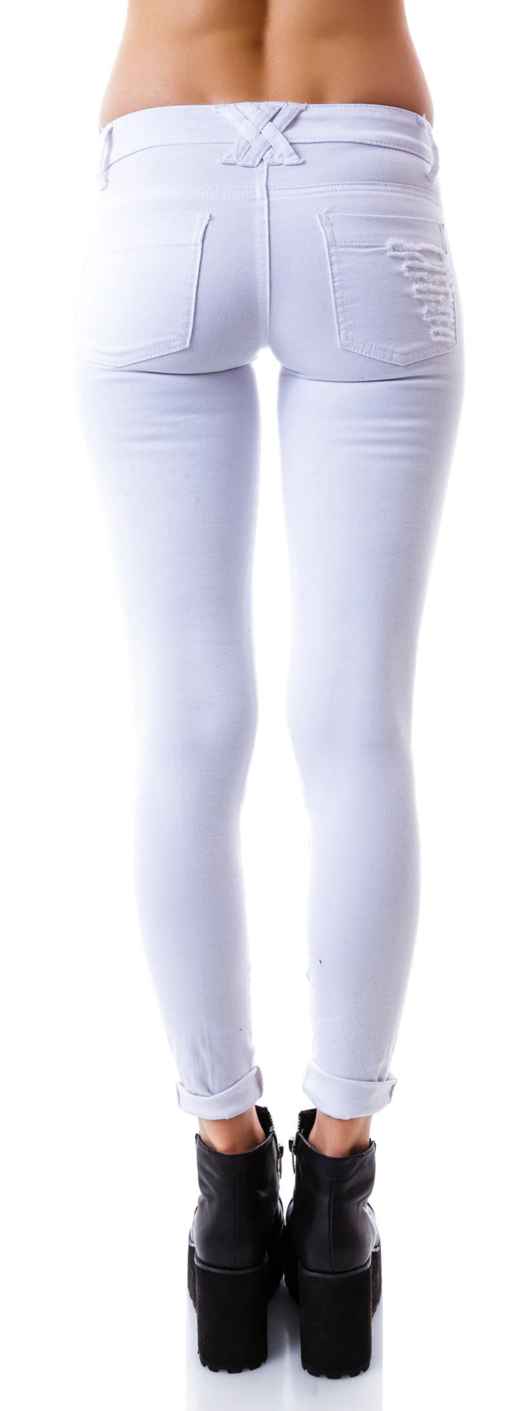 Cat Fight Pants - White - Image 6