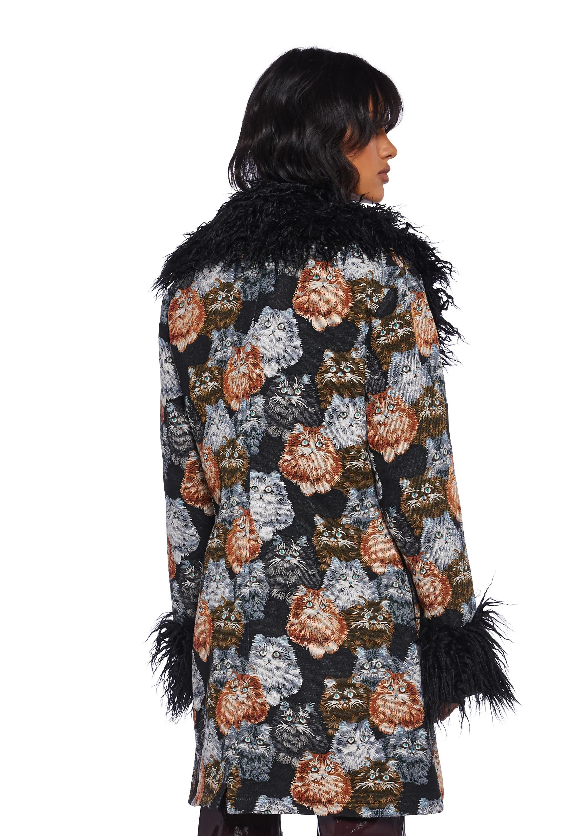 Cat Fancies Tapestry Coat - Image 4