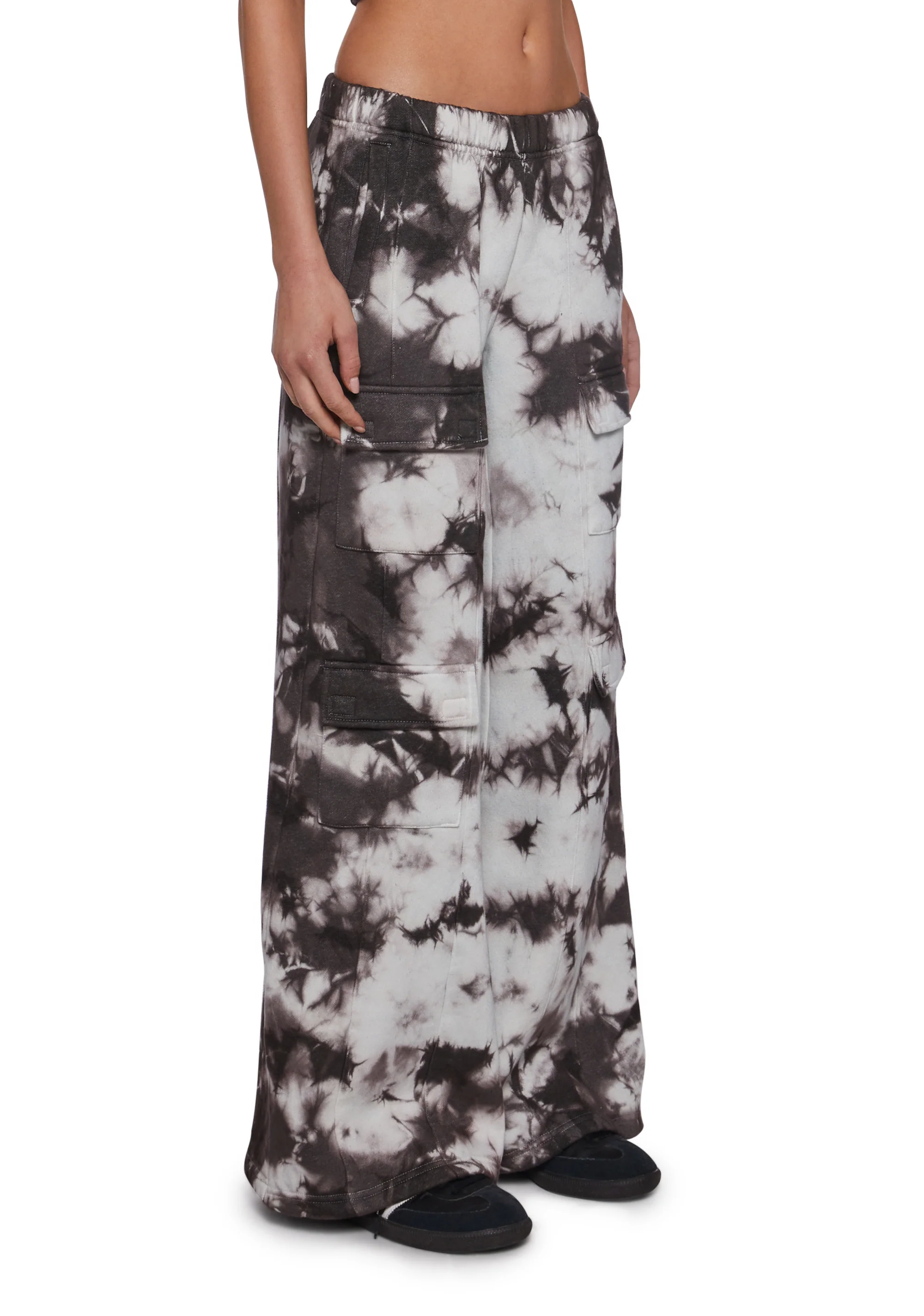 Catacombs Wide Leg Cargo Pants - Image 3