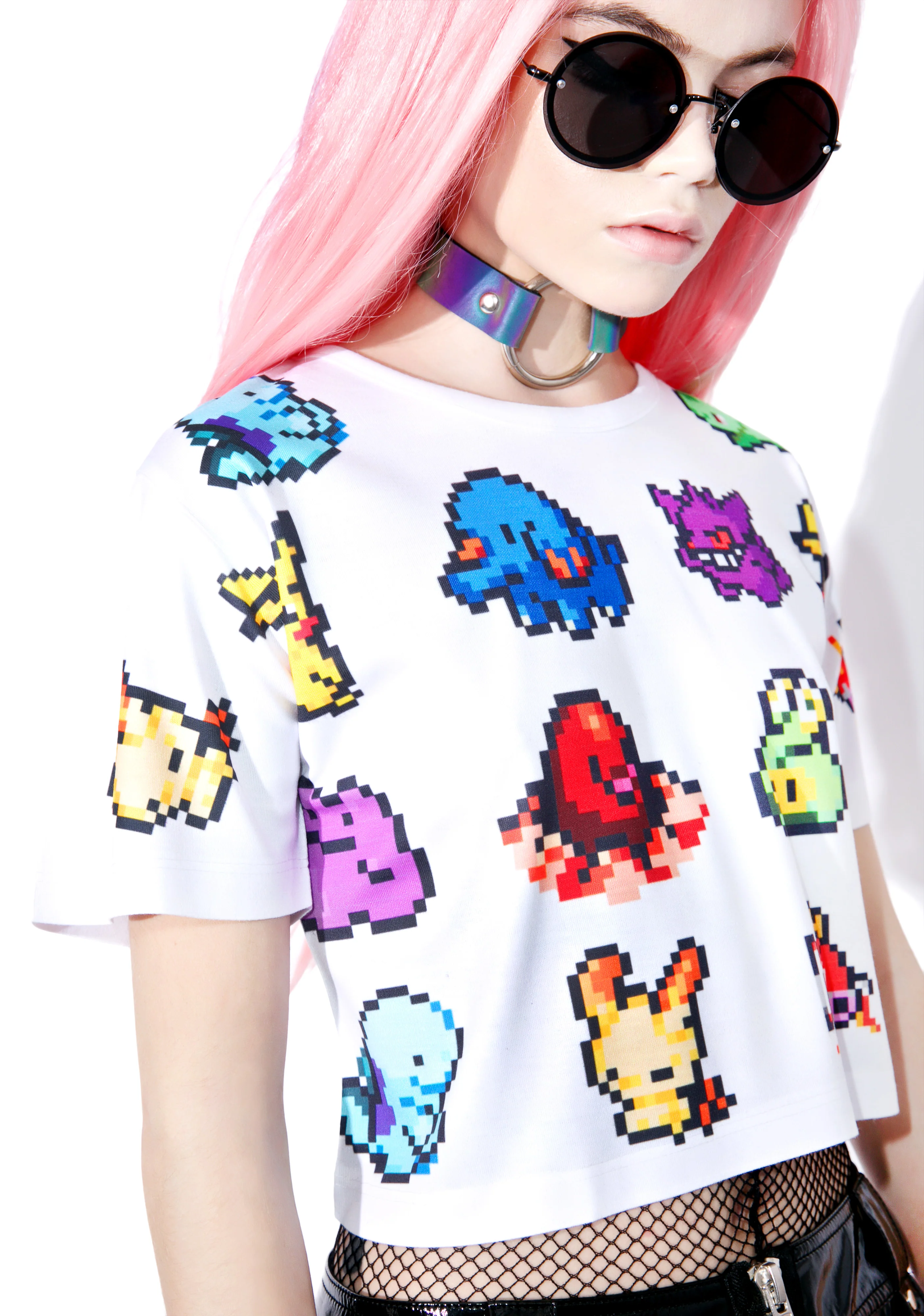 Catch 'Em BB Crop Tee - Image 2