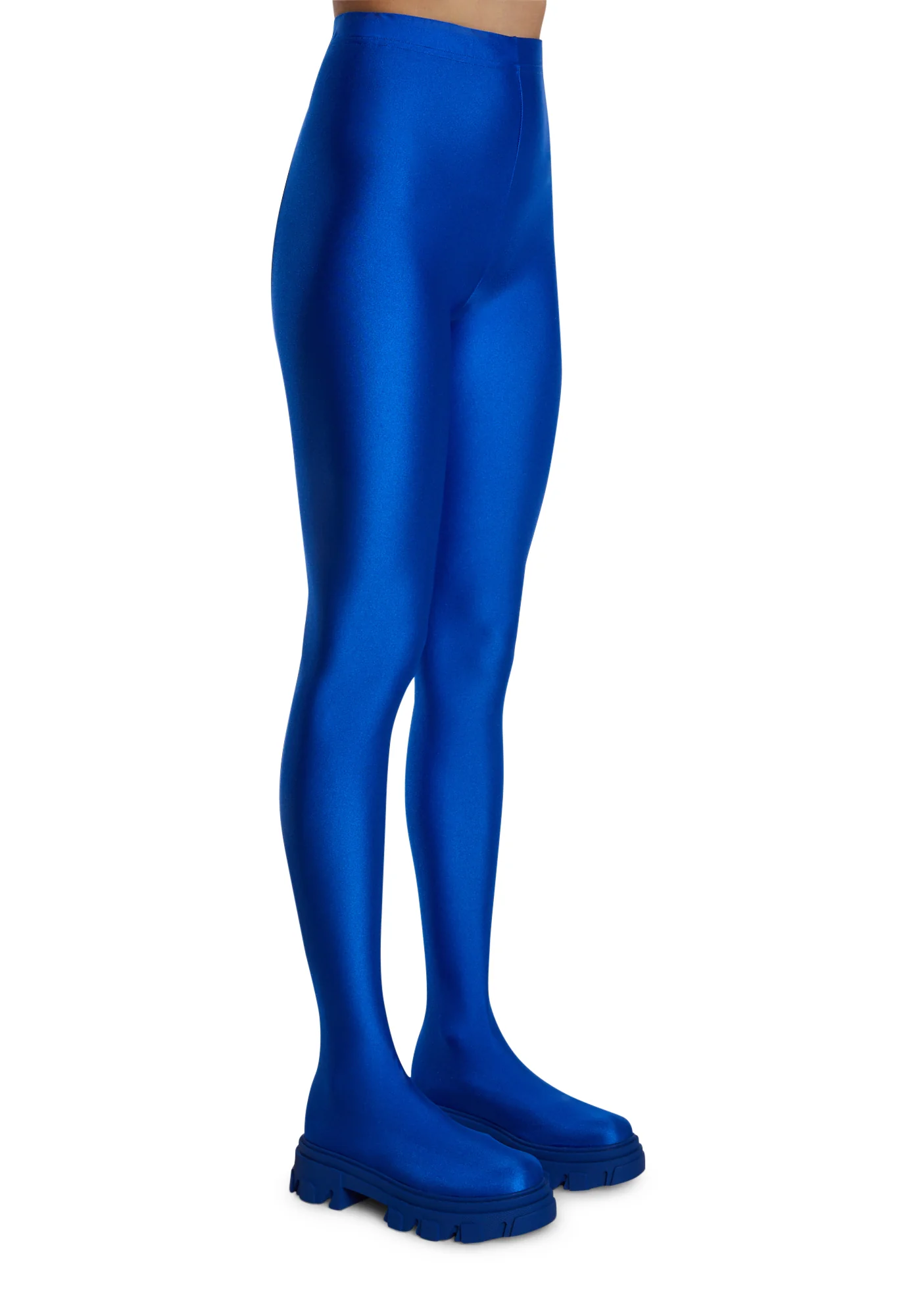 Catch Their Attention Pant Boots - Blue - Image 3