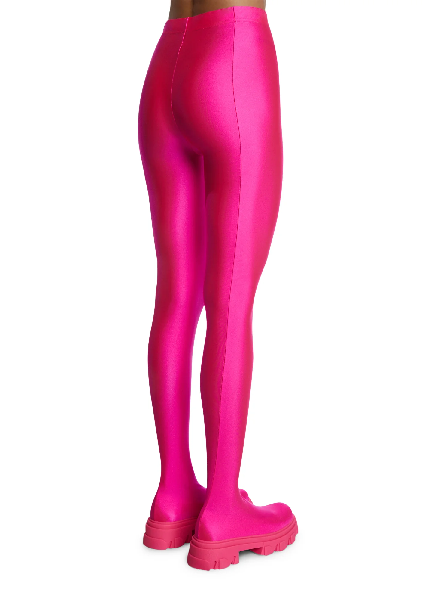 Catch Their Attention Pant Boots - Pink - Image 4