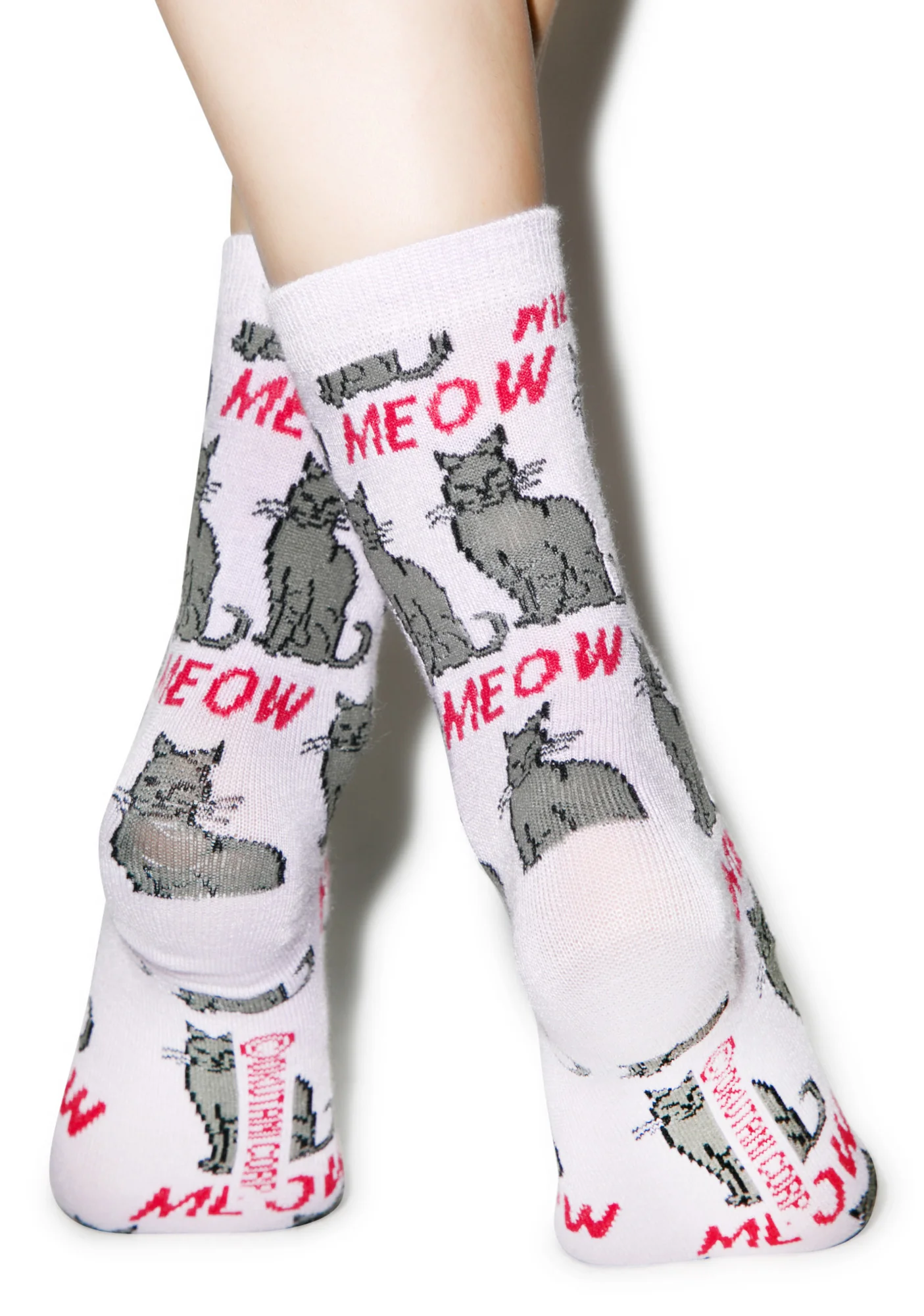 Cat's Meow Ankle Socks - Image 2