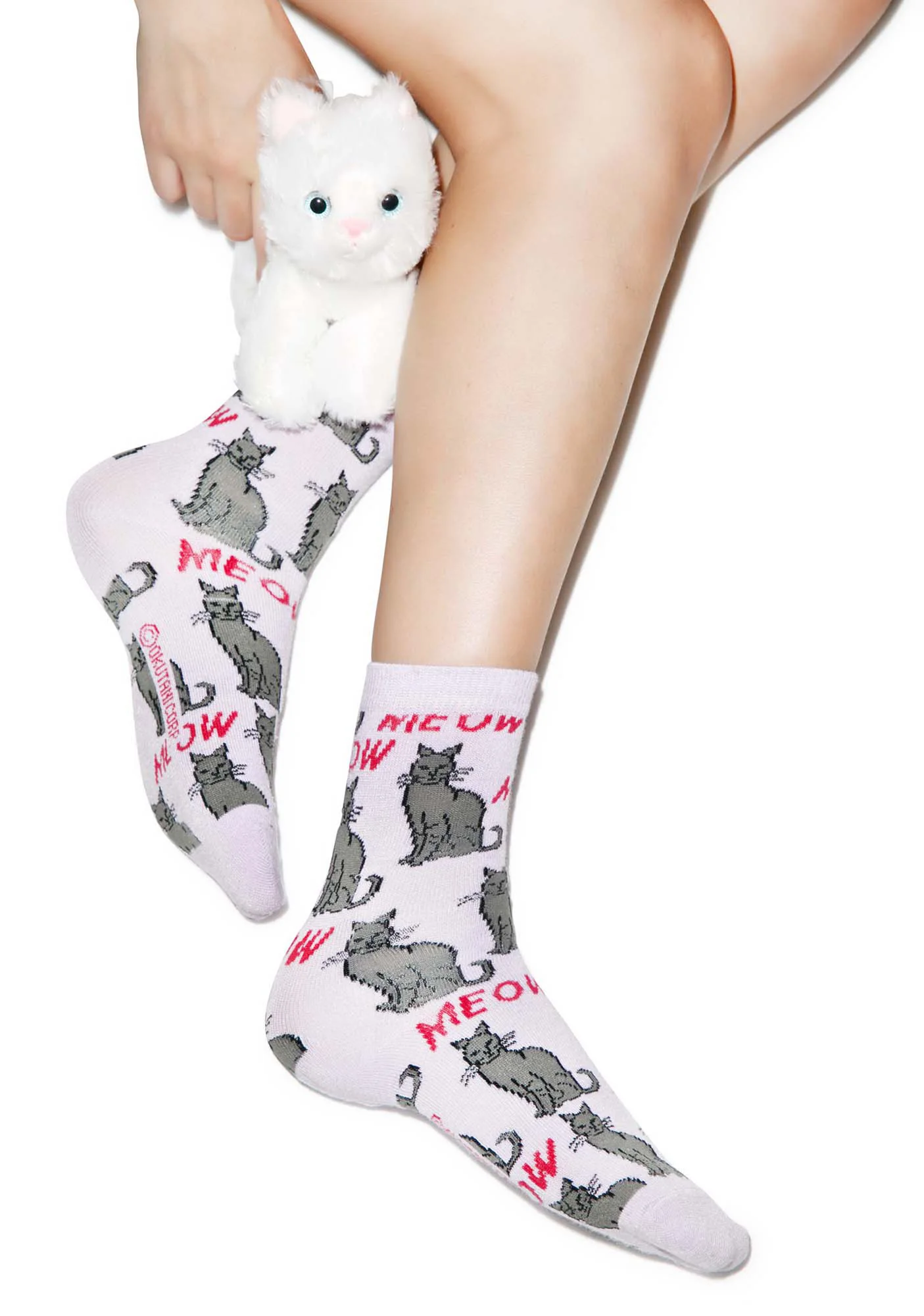 Cat's Meow Ankle Socks - Image 5
