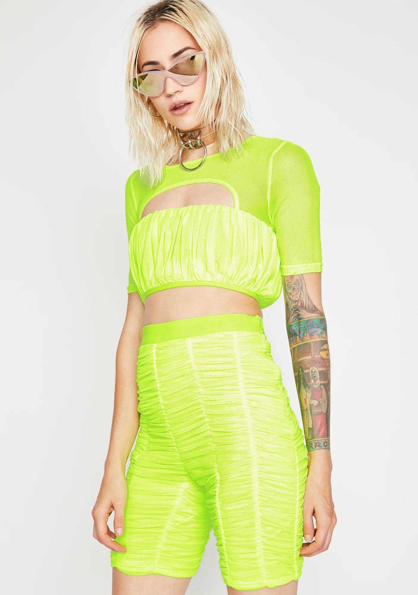 Caution Haute Rider Shorts Set - Image 2