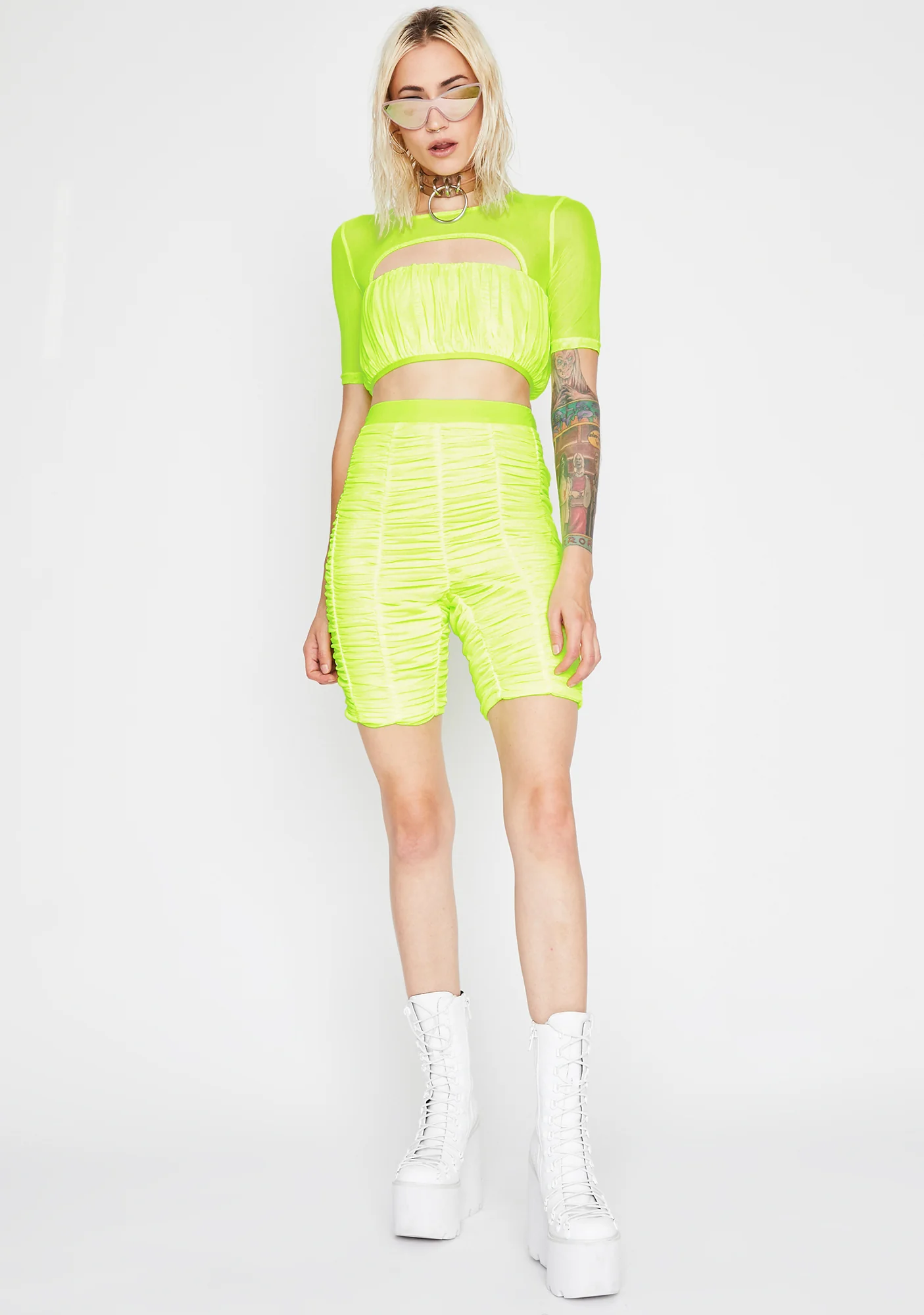 Caution Haute Rider Shorts Set - Image 3