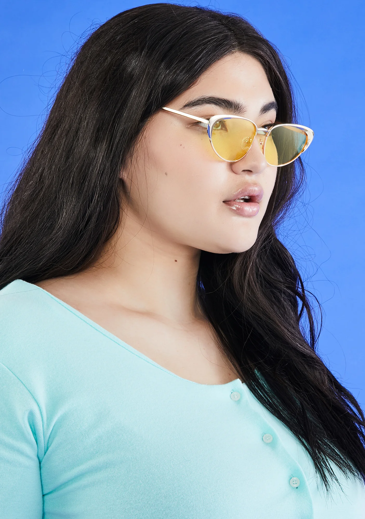 Caution Total Wannabe Cat Eye Sunglasses - Image 4