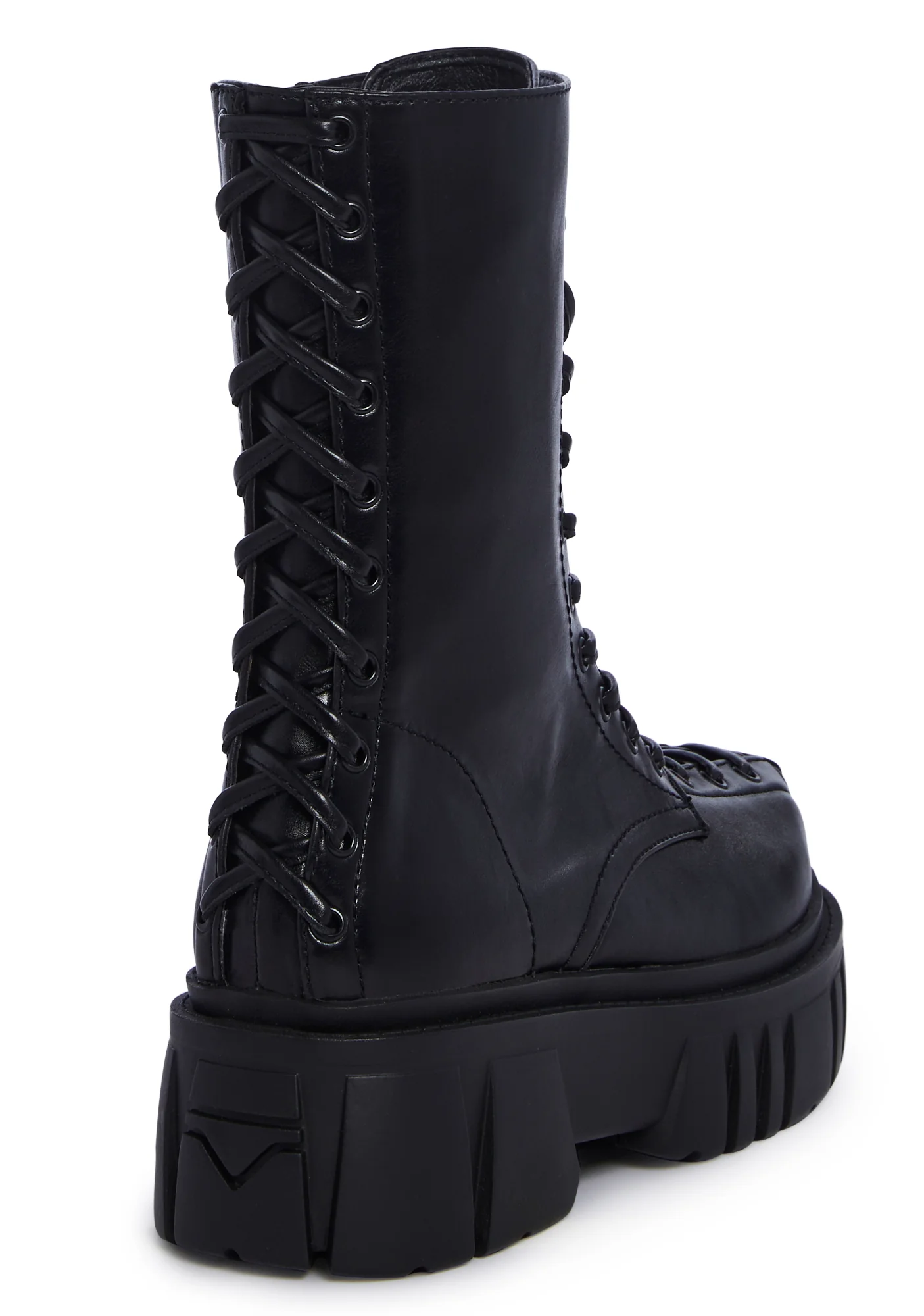 Celestial Candy Corset Boots - Black - Image 2