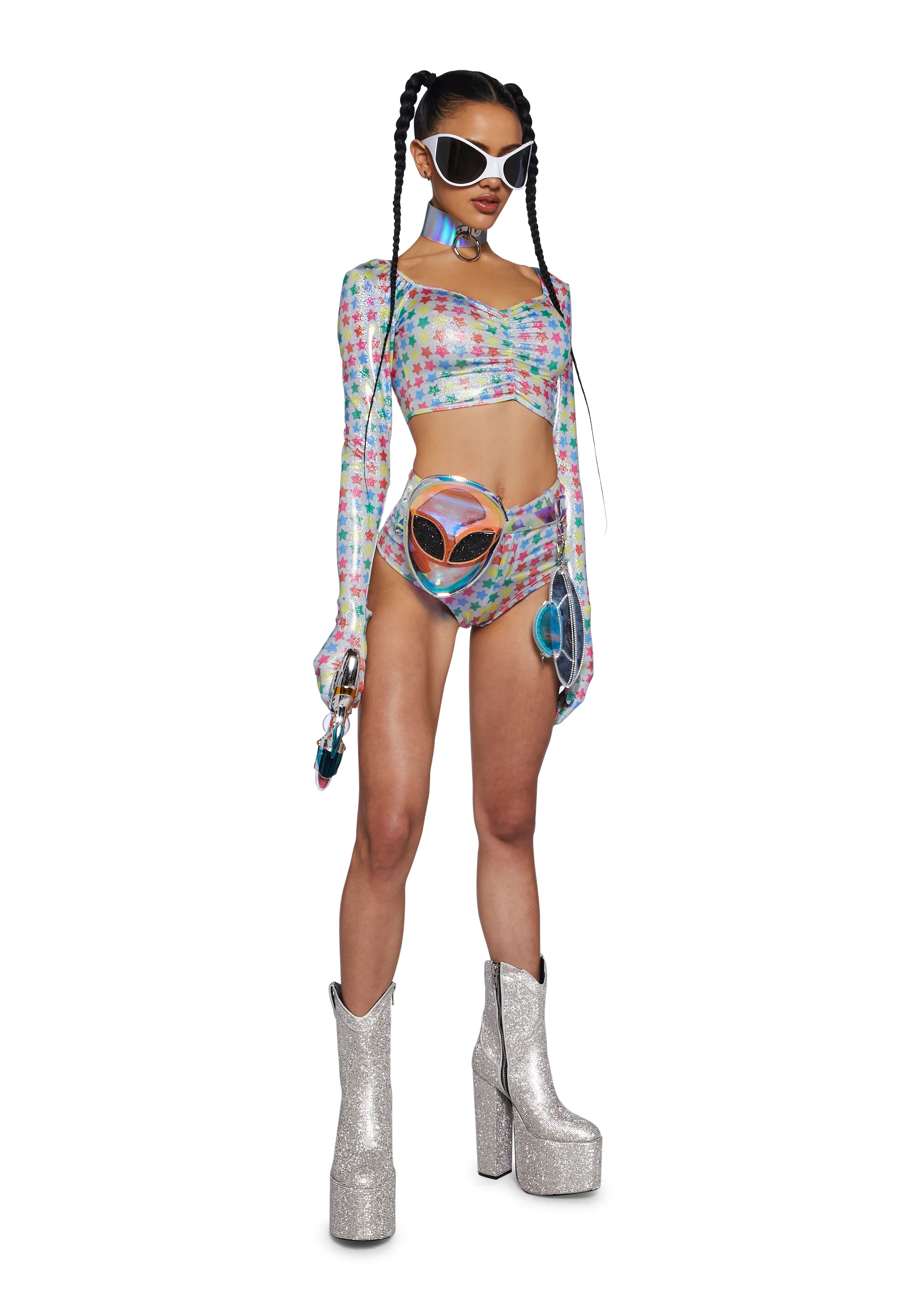 Celestial Prism Crop Top - Image 2