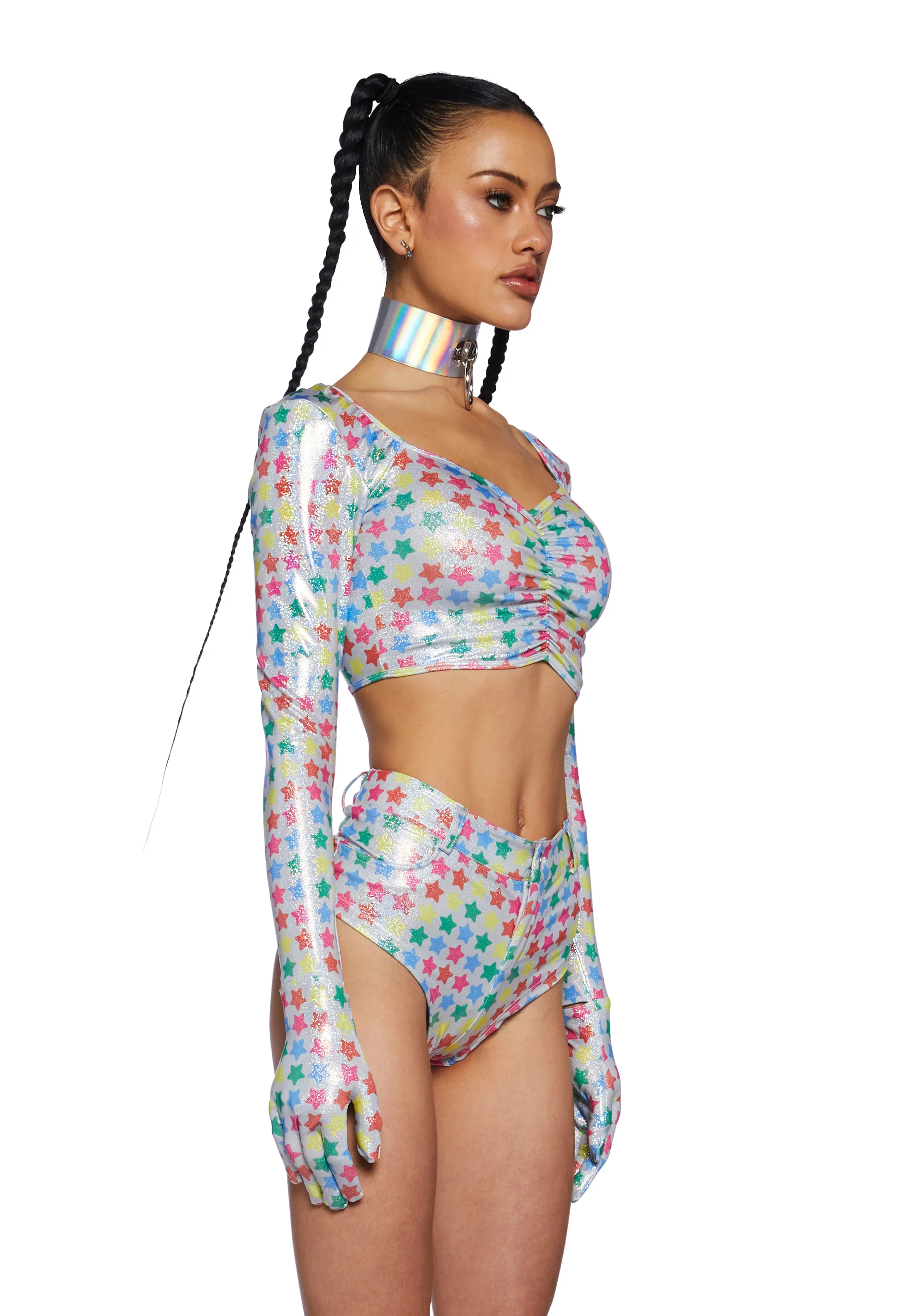 Celestial Prism Crop Top - Image 3