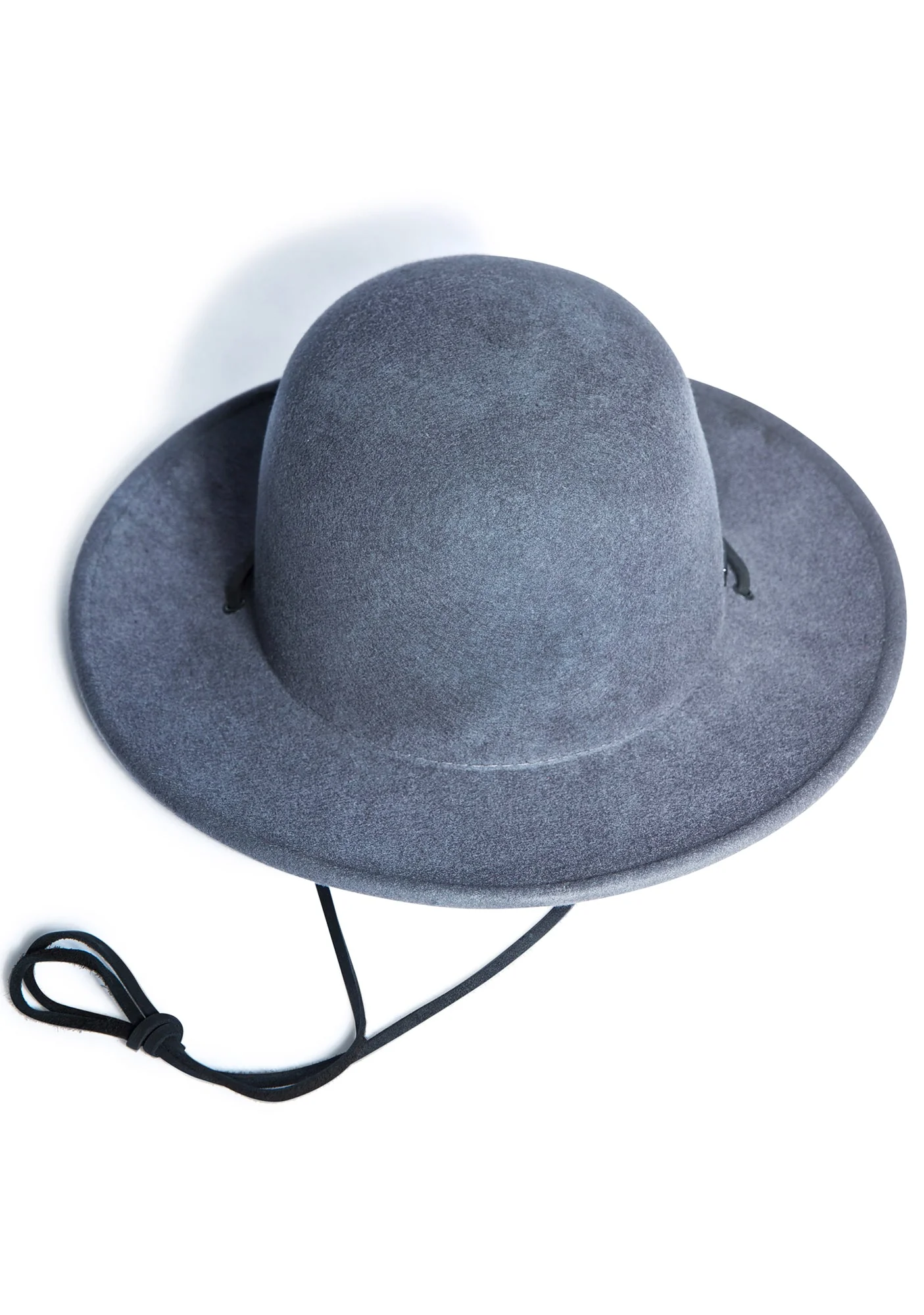 Celine Wool Hat - Dark Gray - Image 2