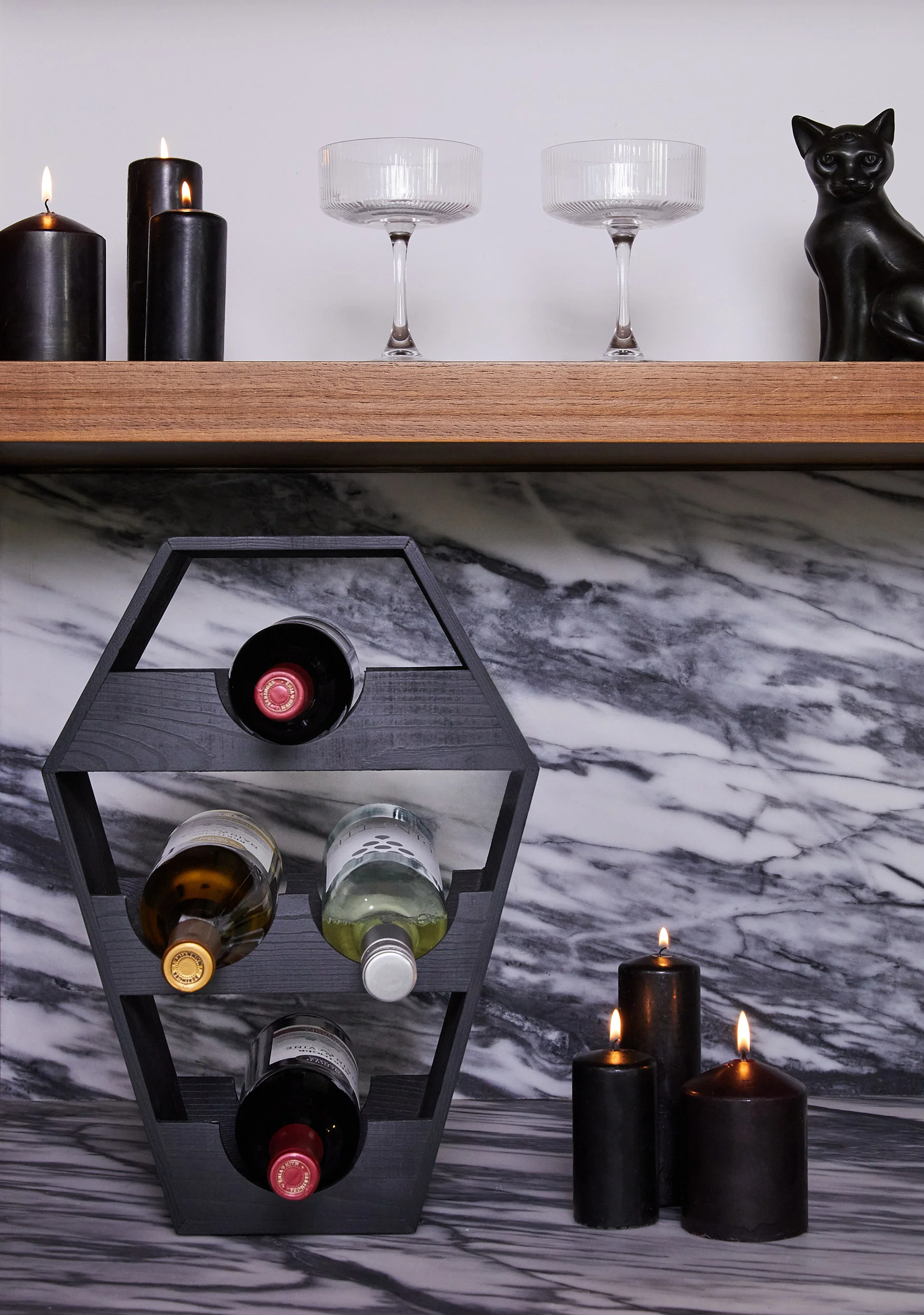 Cellar Goodies Coffin Wine Rack - Image 2