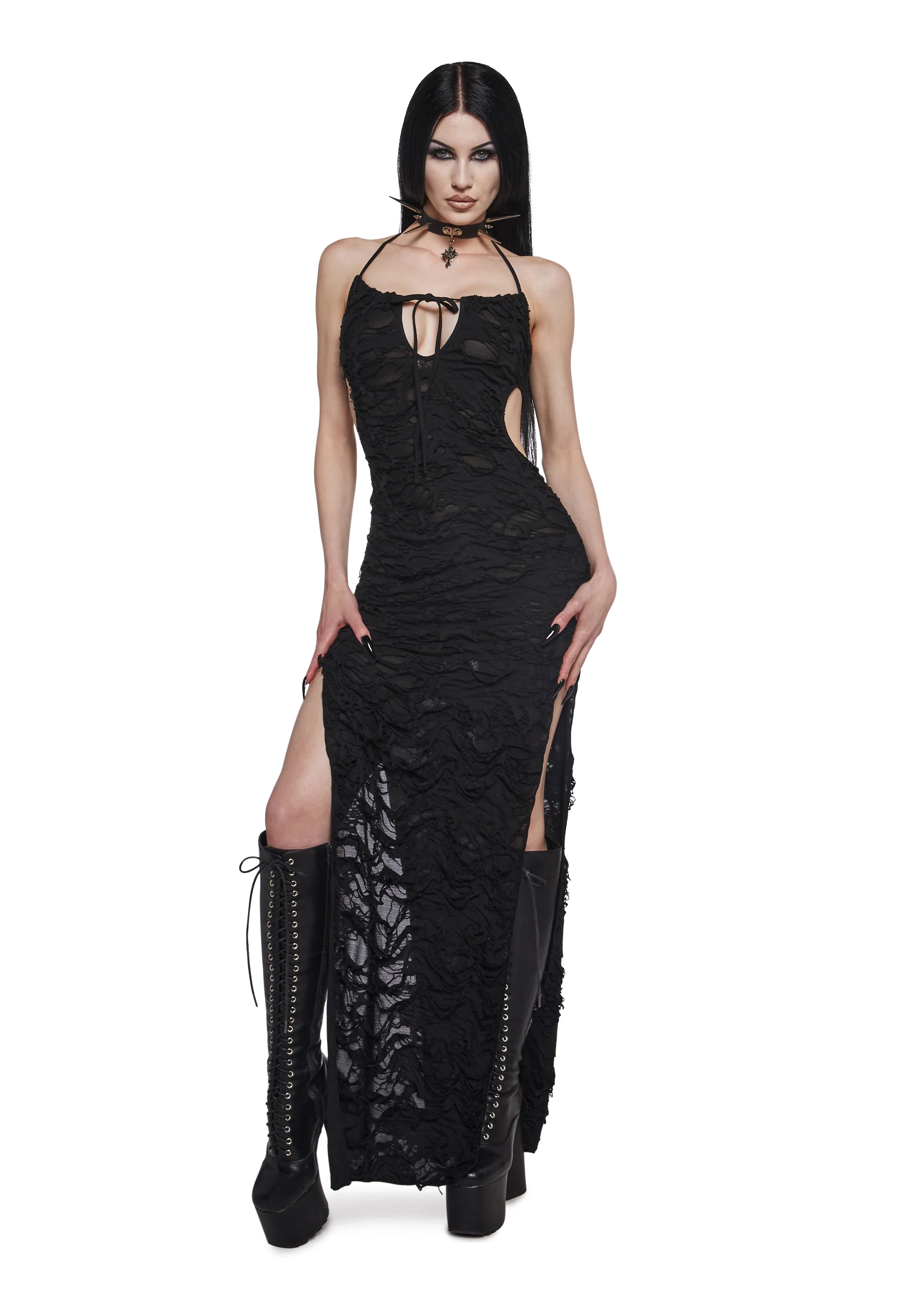 Cemetery Surprise Maxi Dress - Image 5