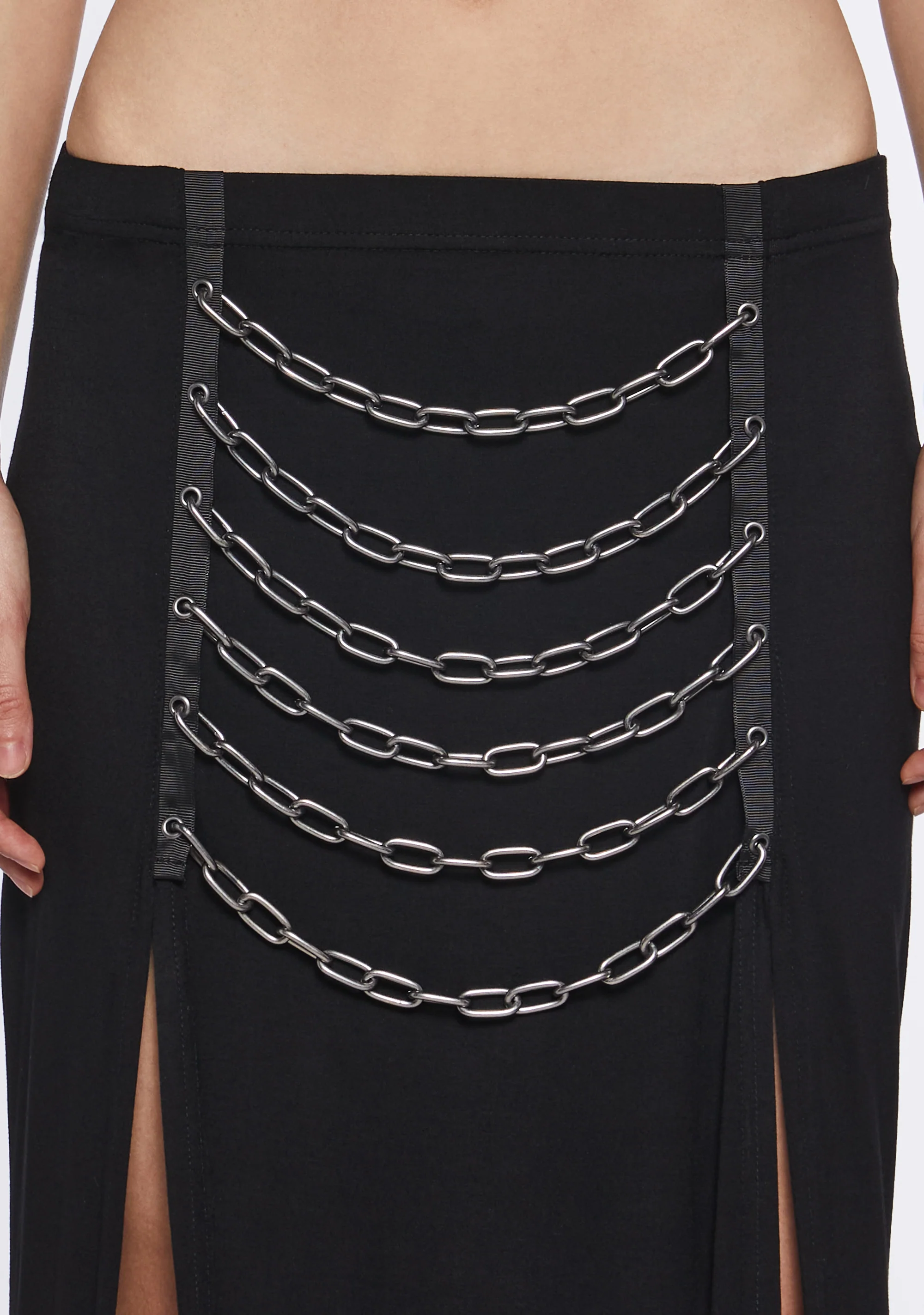 Steel Echoes Maxi Skirt - Image 4