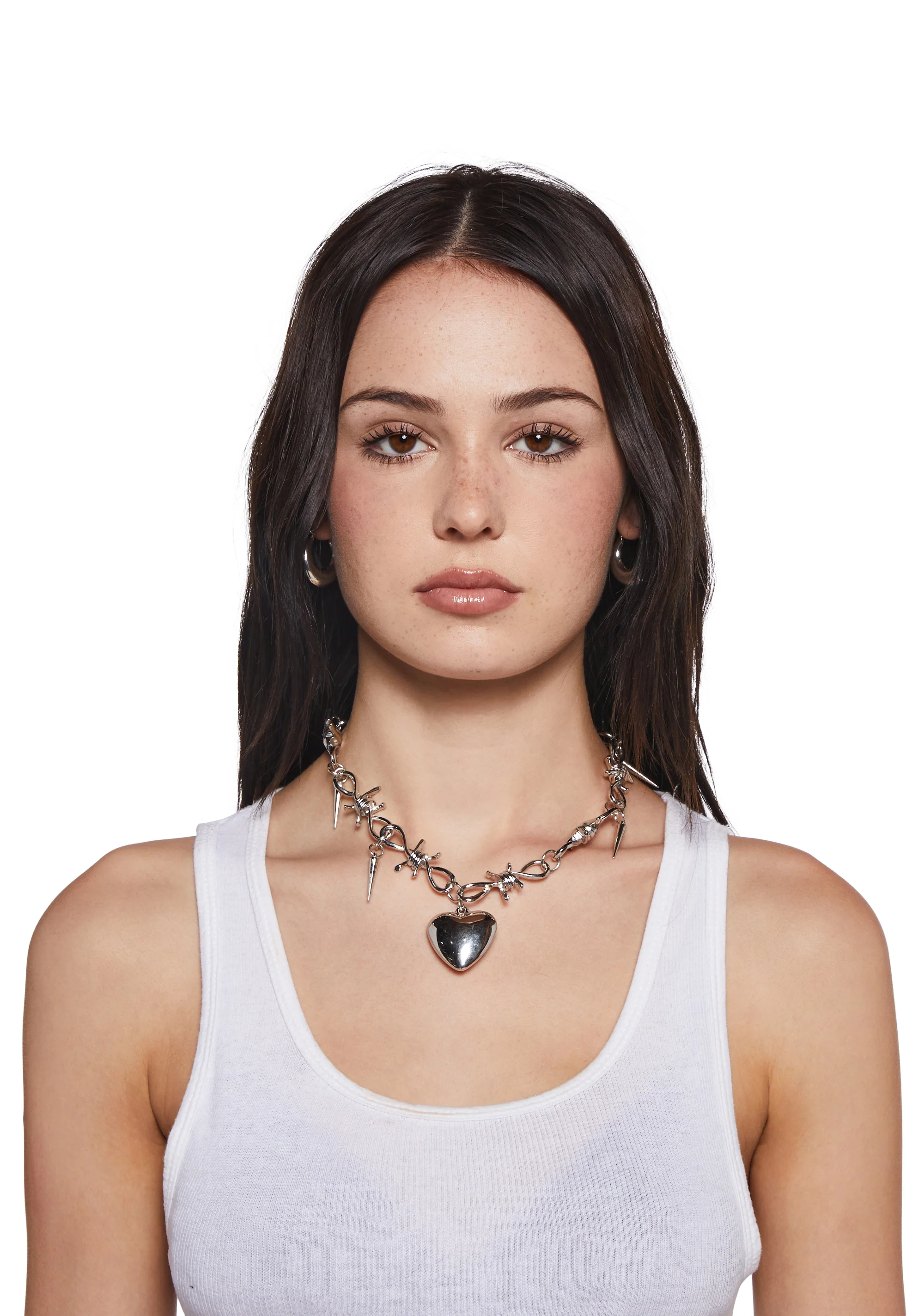 Chain Heart Necklace - Image 2