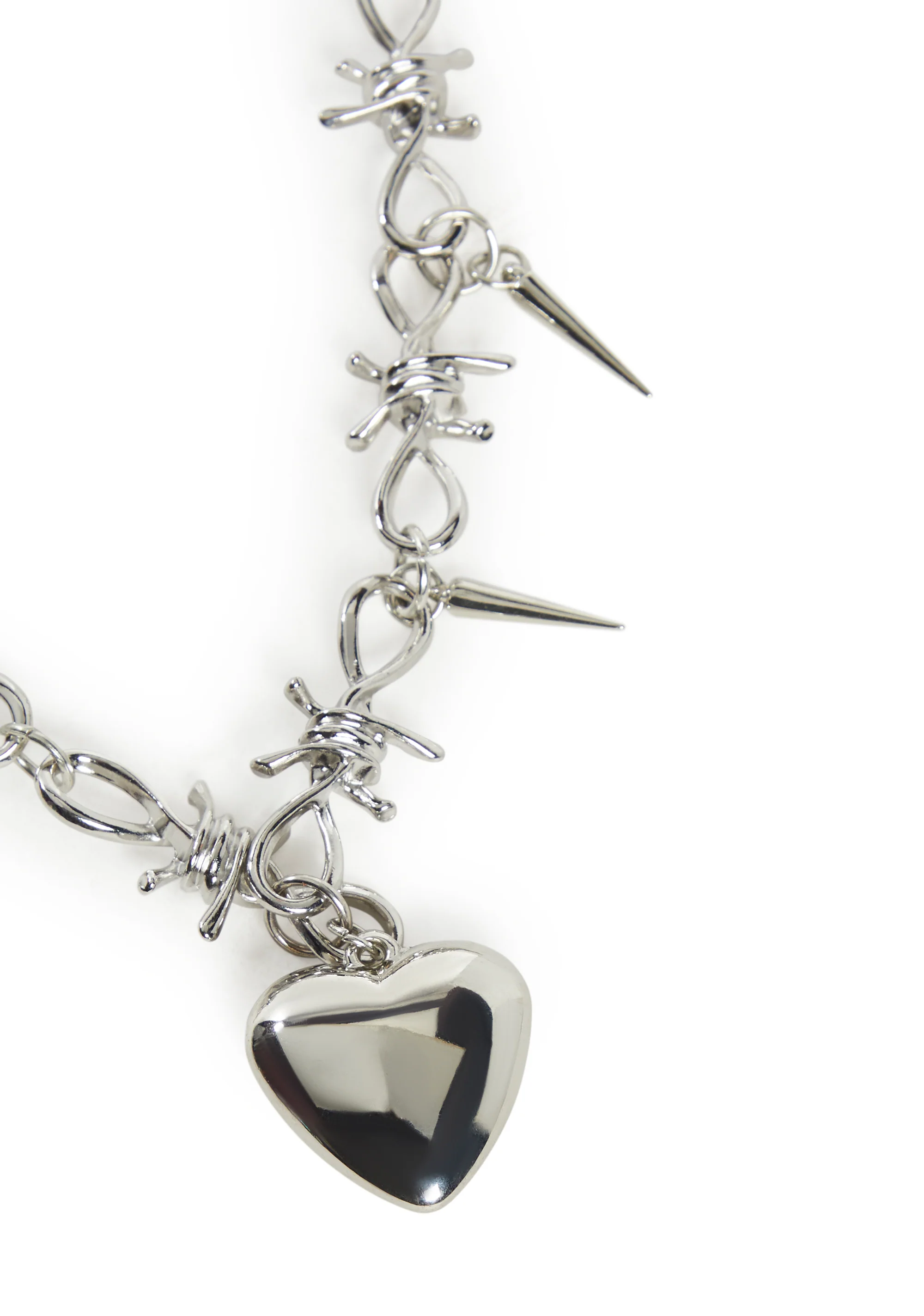 Chain Heart Necklace - Image 3