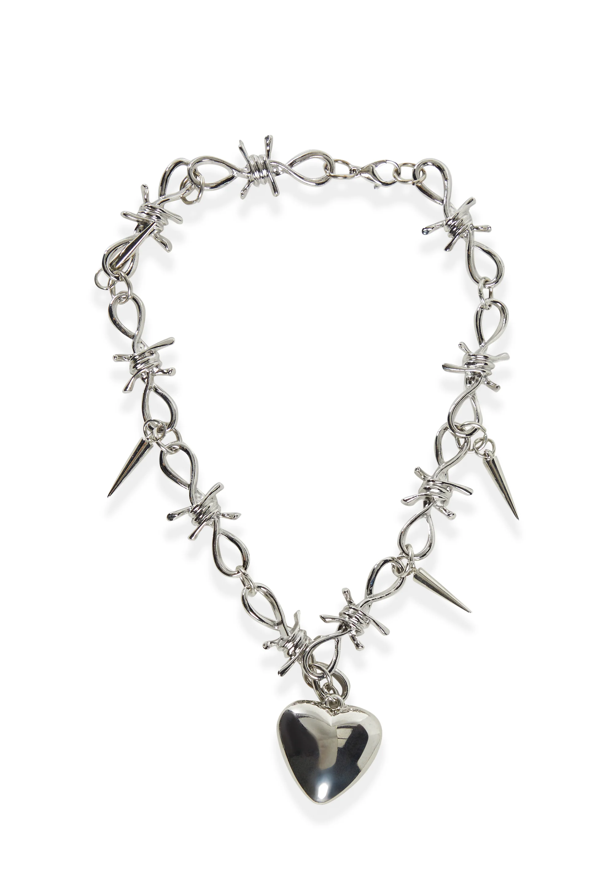 Chain Heart Necklace - Image 4