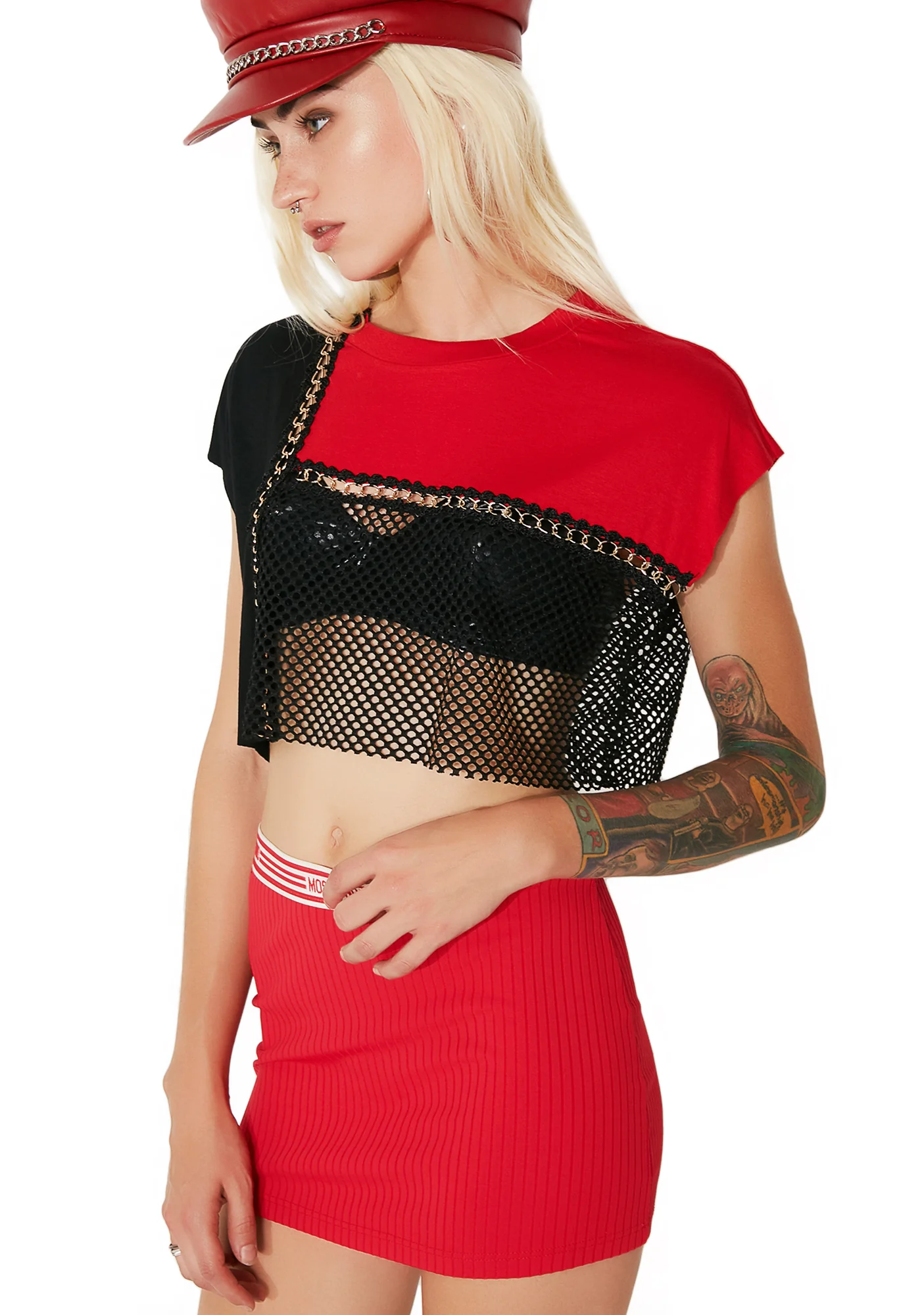 Chain Reaction Crop Tee - Image 2