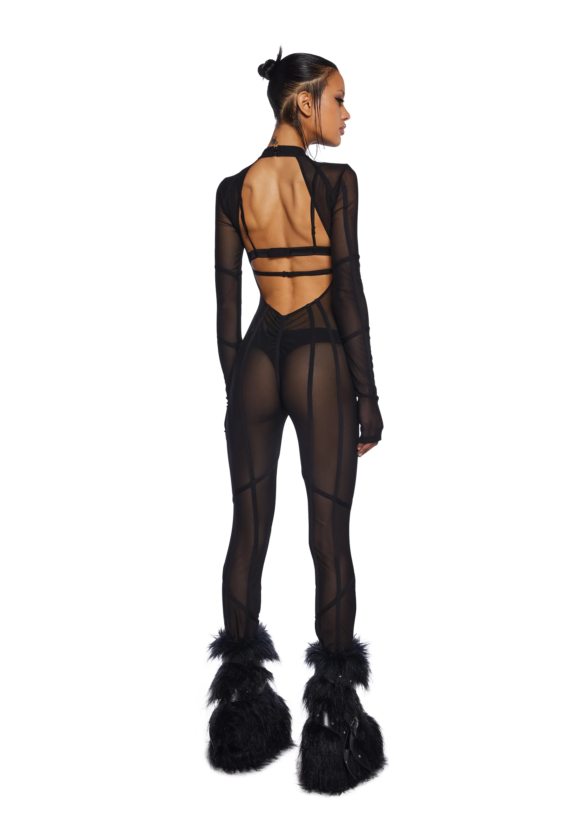 Chamber Cut Out Catsuit - Image 4