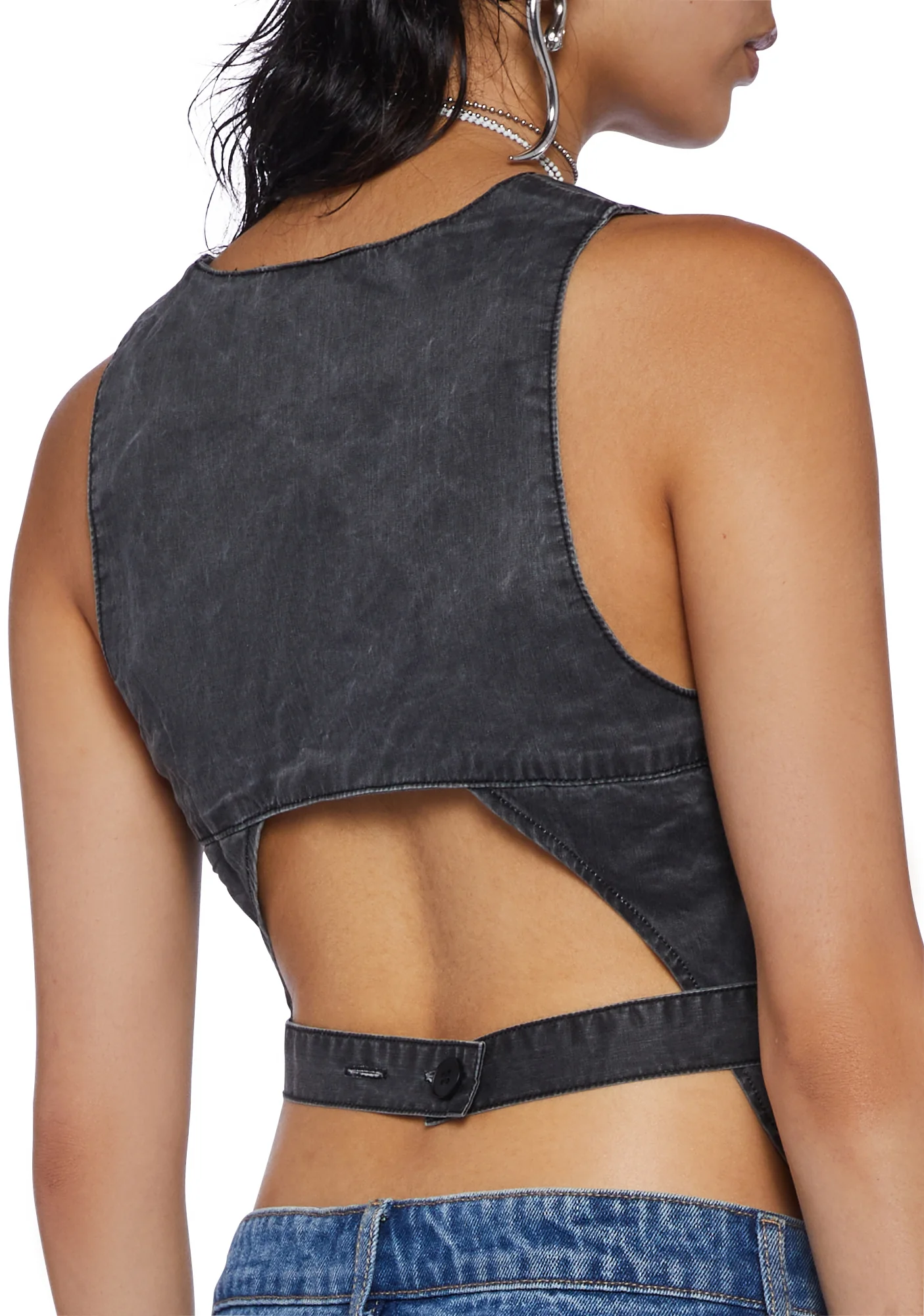 Chamber Drill Waistcoat - Image 5