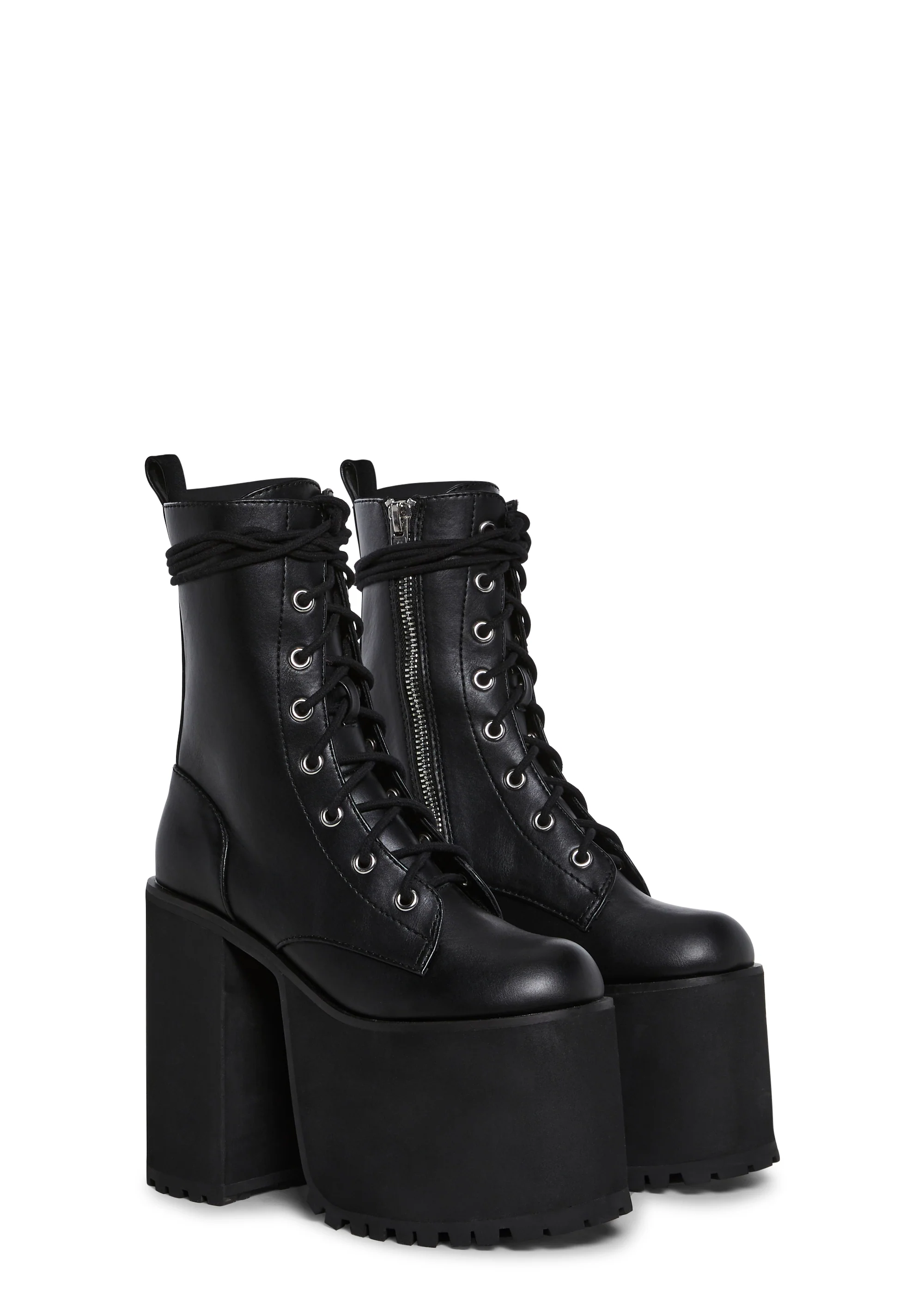Chaos Creators Platform Combat Boots - Image 3
