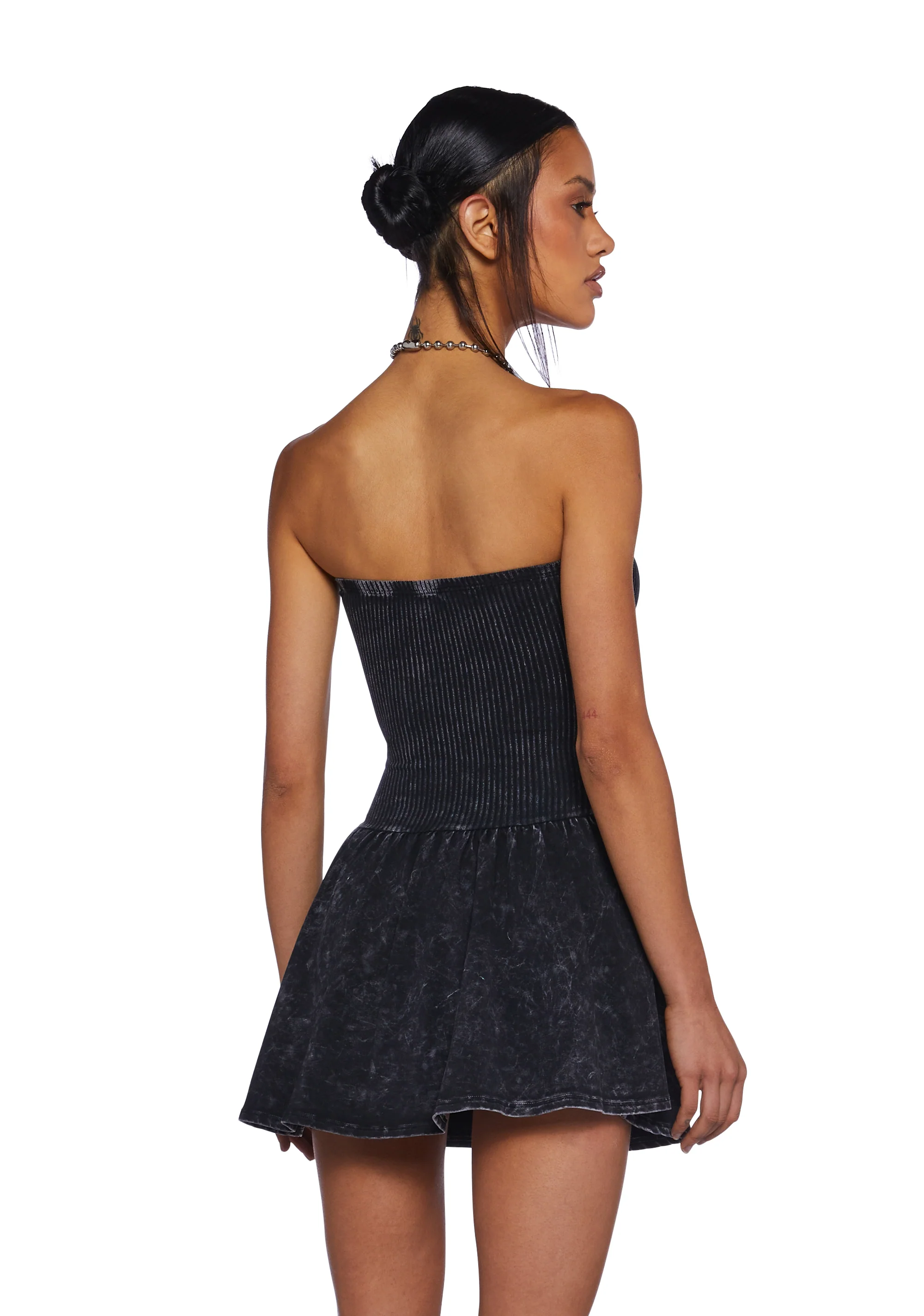 Chaos Theory Mini Dress - Black - Image 4