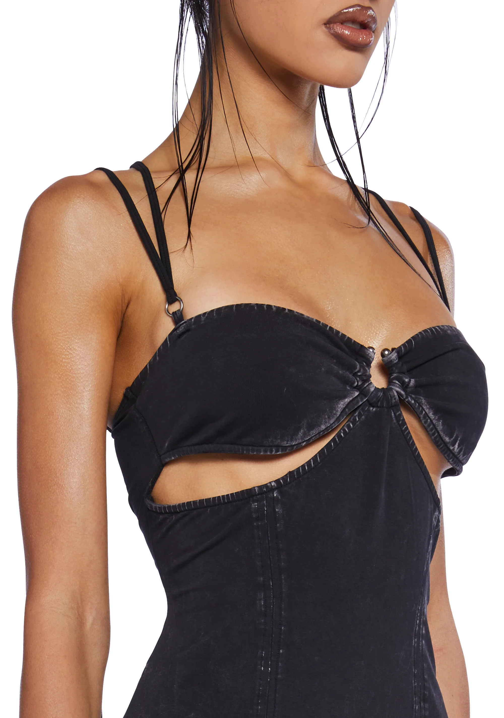 Charged Cut-Out Bodycon Dress - Image 5