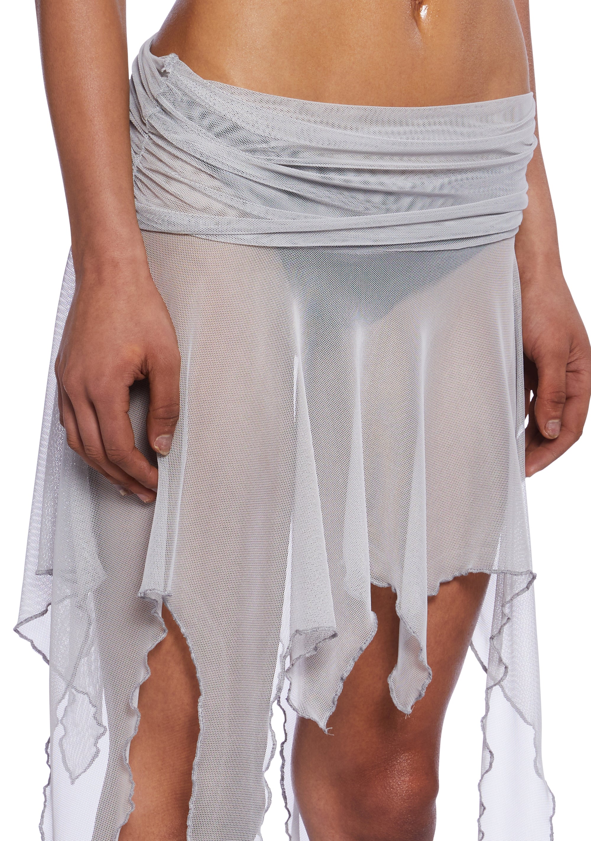 Charged Foldover Handkerchief Skirt - Image 2