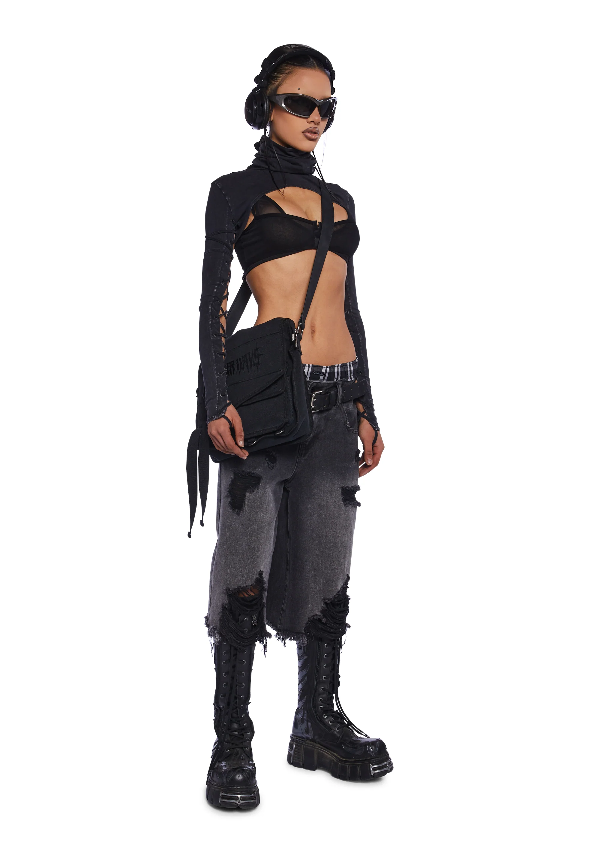 Charged Lace-Up Shrug - Image 2