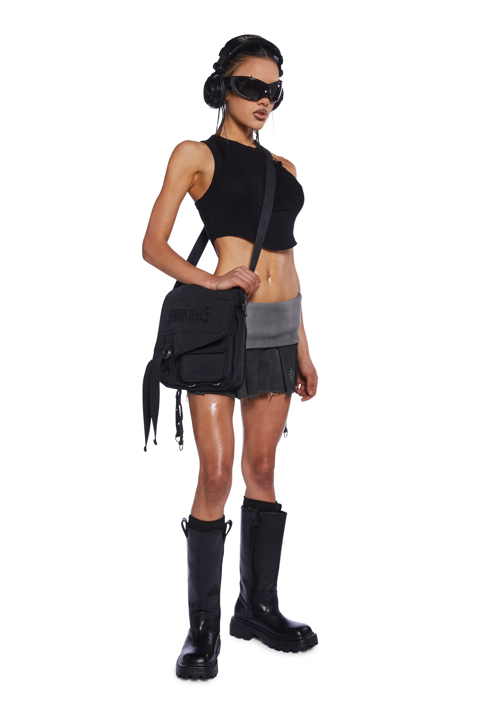 Charged Washed Cargo Skirt - Image 6