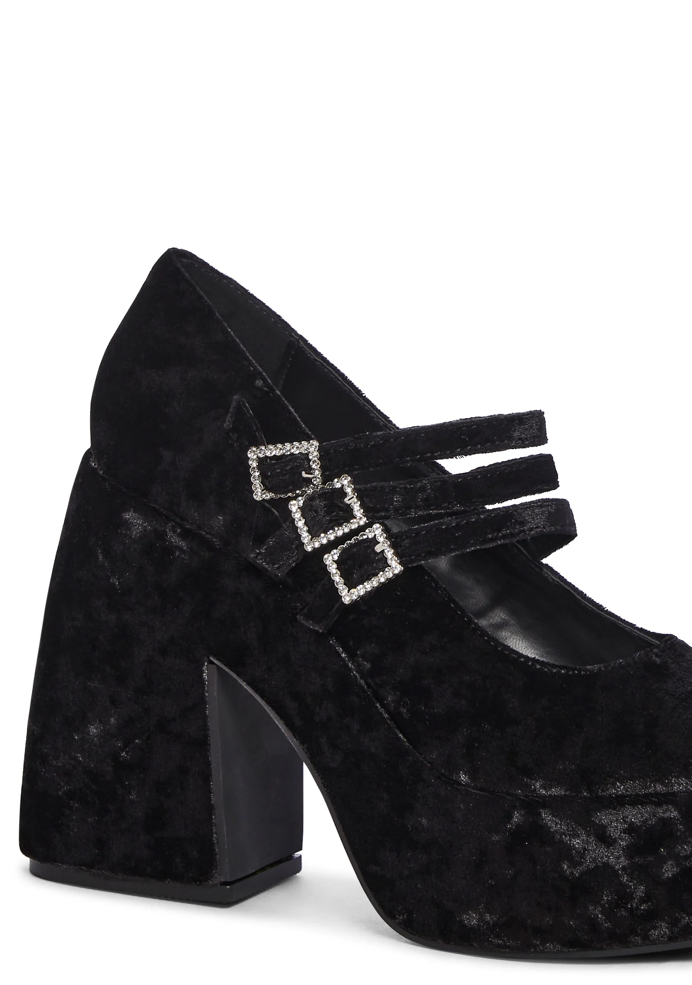 Charismatic Queen Platform Heels - Black - Image 2