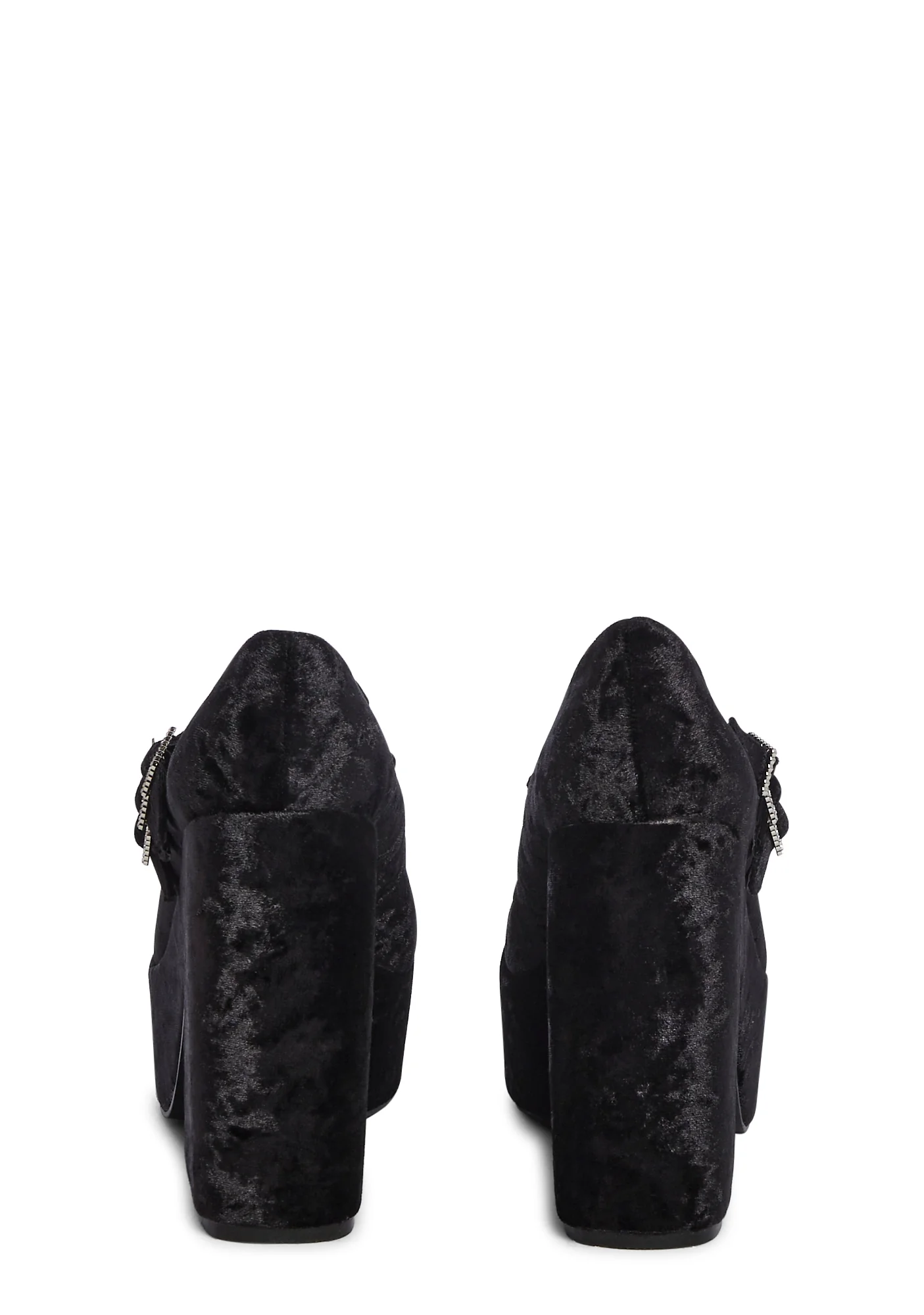 Charismatic Queen Platform Heels - Black - Image 4