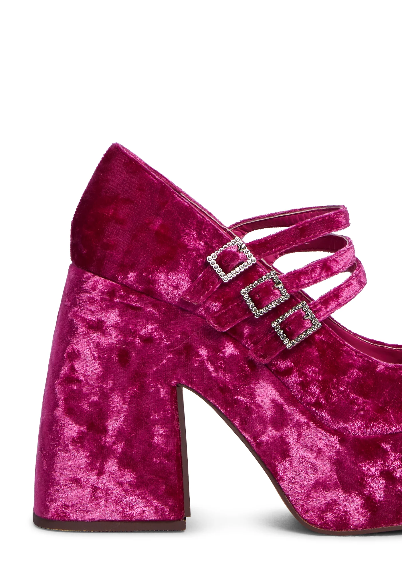 Charismatic Queen Platform Heels - Pink - Image 2