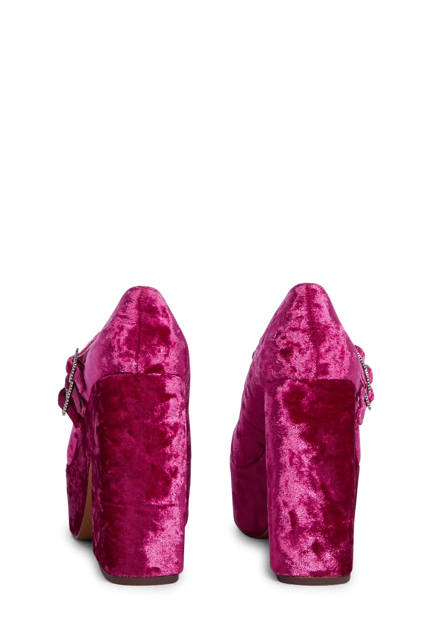 Charismatic Queen Platform Heels - Pink - Image 4