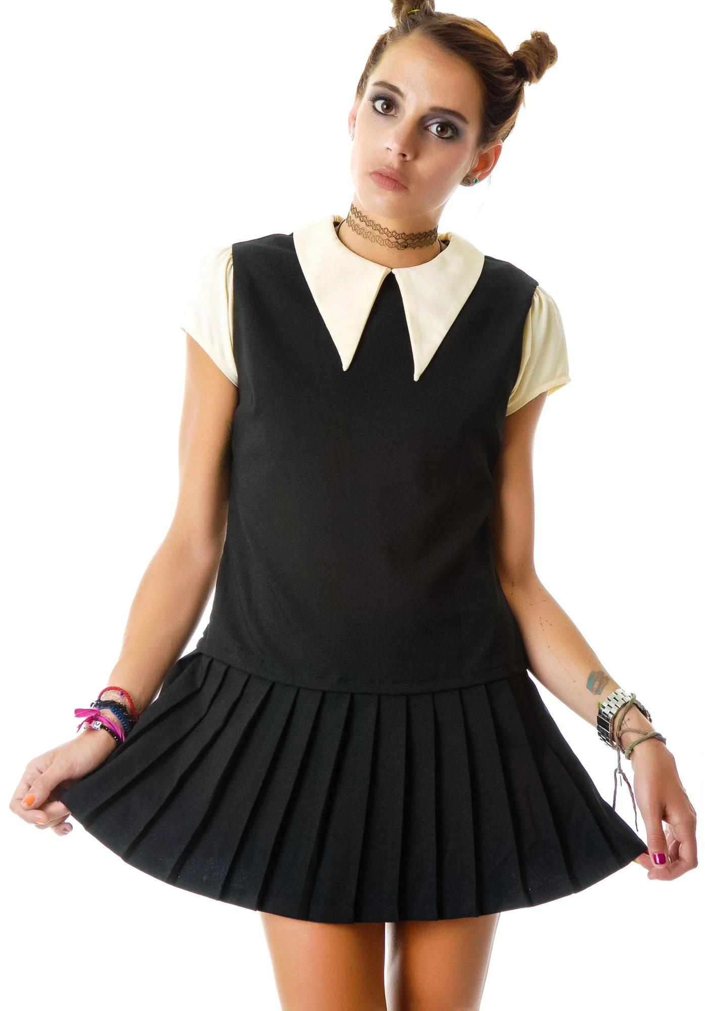Charlotte Dress - Black - Image 6