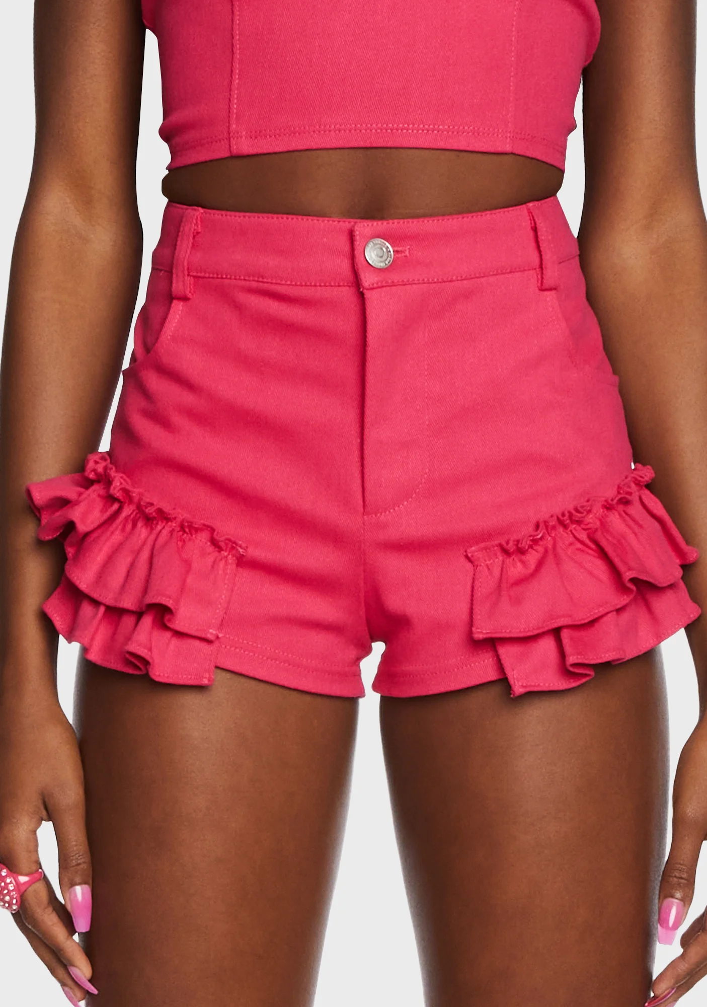 Charm Setter Ruffled Shorts - Image 5