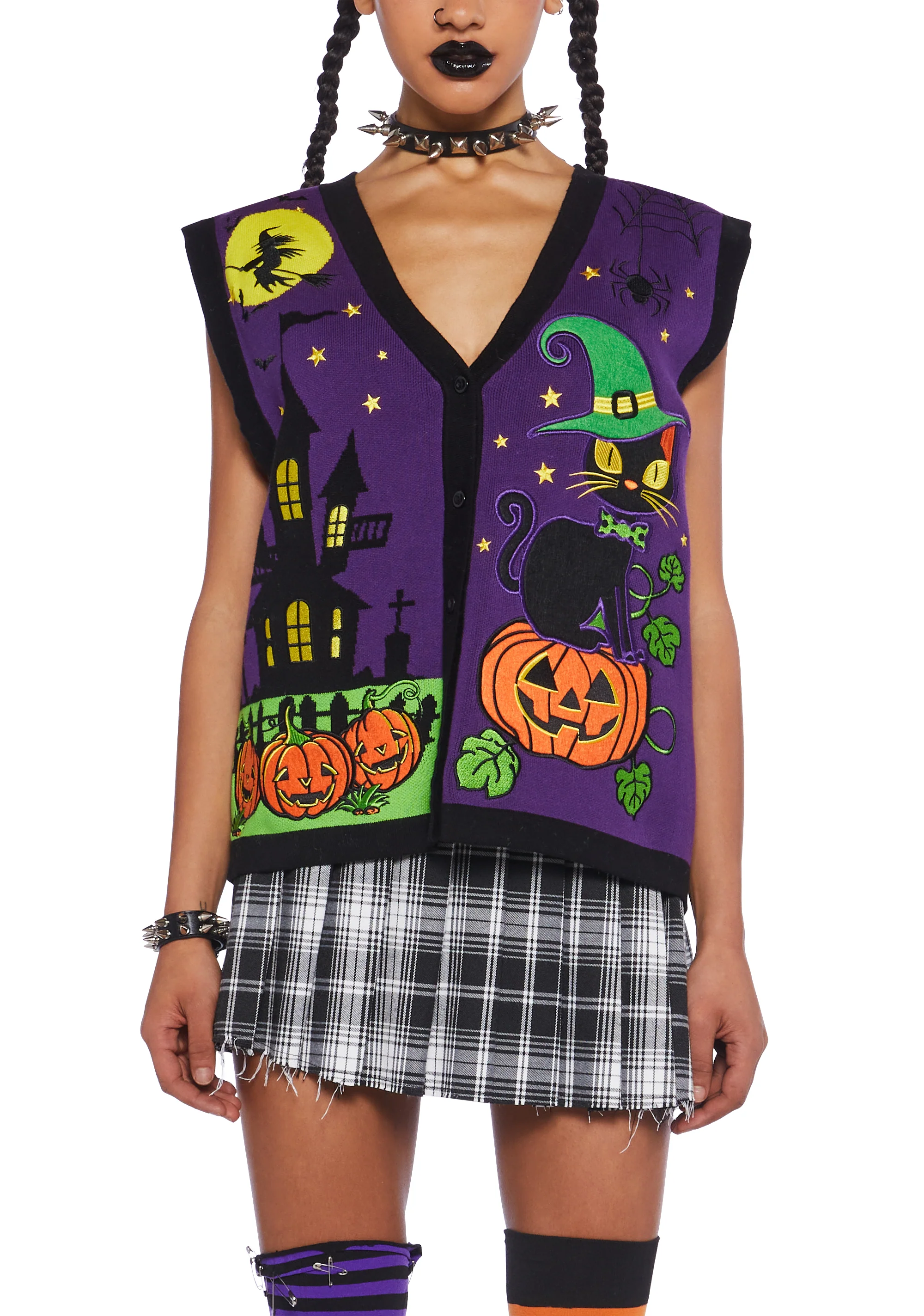 Charming Haunts Sweater Vest - Image 5