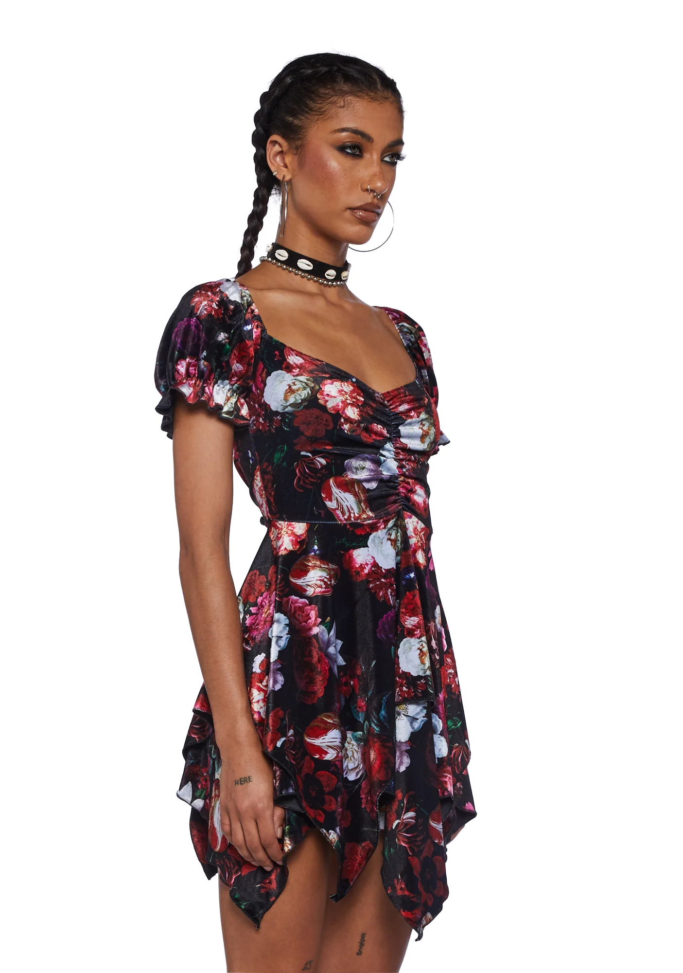 Chasin' Rainbows Mini Dress - Floral - Image 3