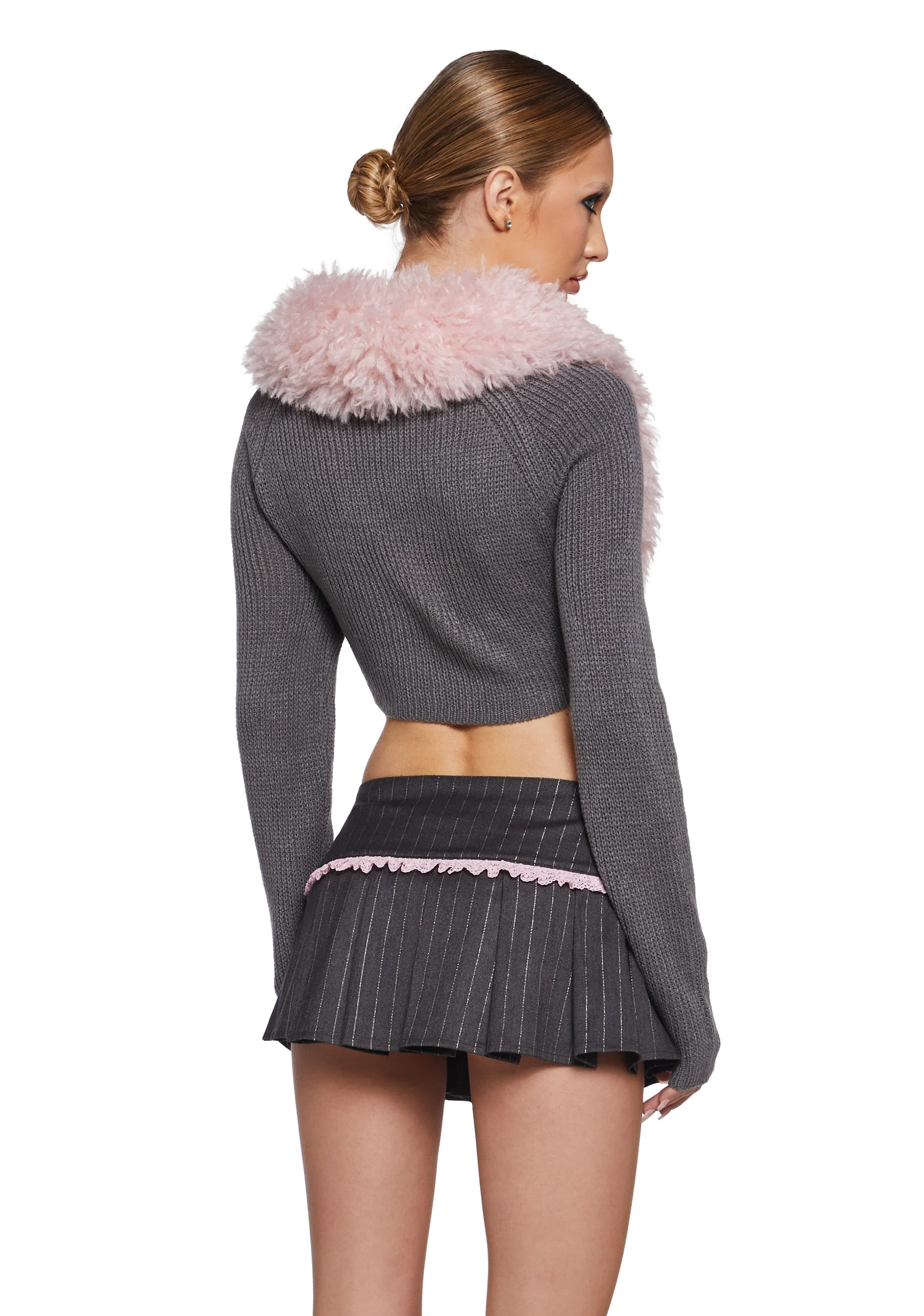 Chasing Heartbeats Cropped Cardigan - Image 4