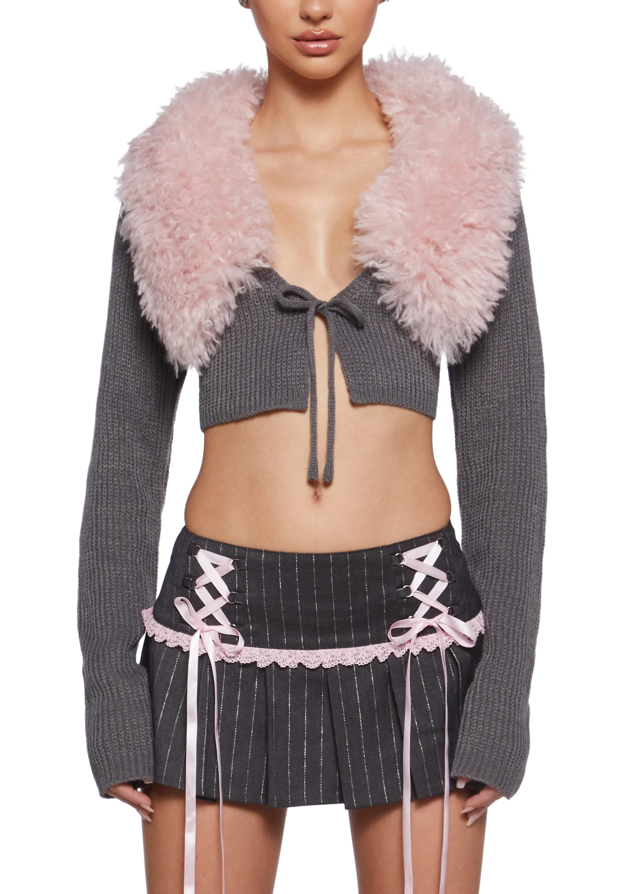 Chasing Heartbeats Cropped Cardigan - Image 5